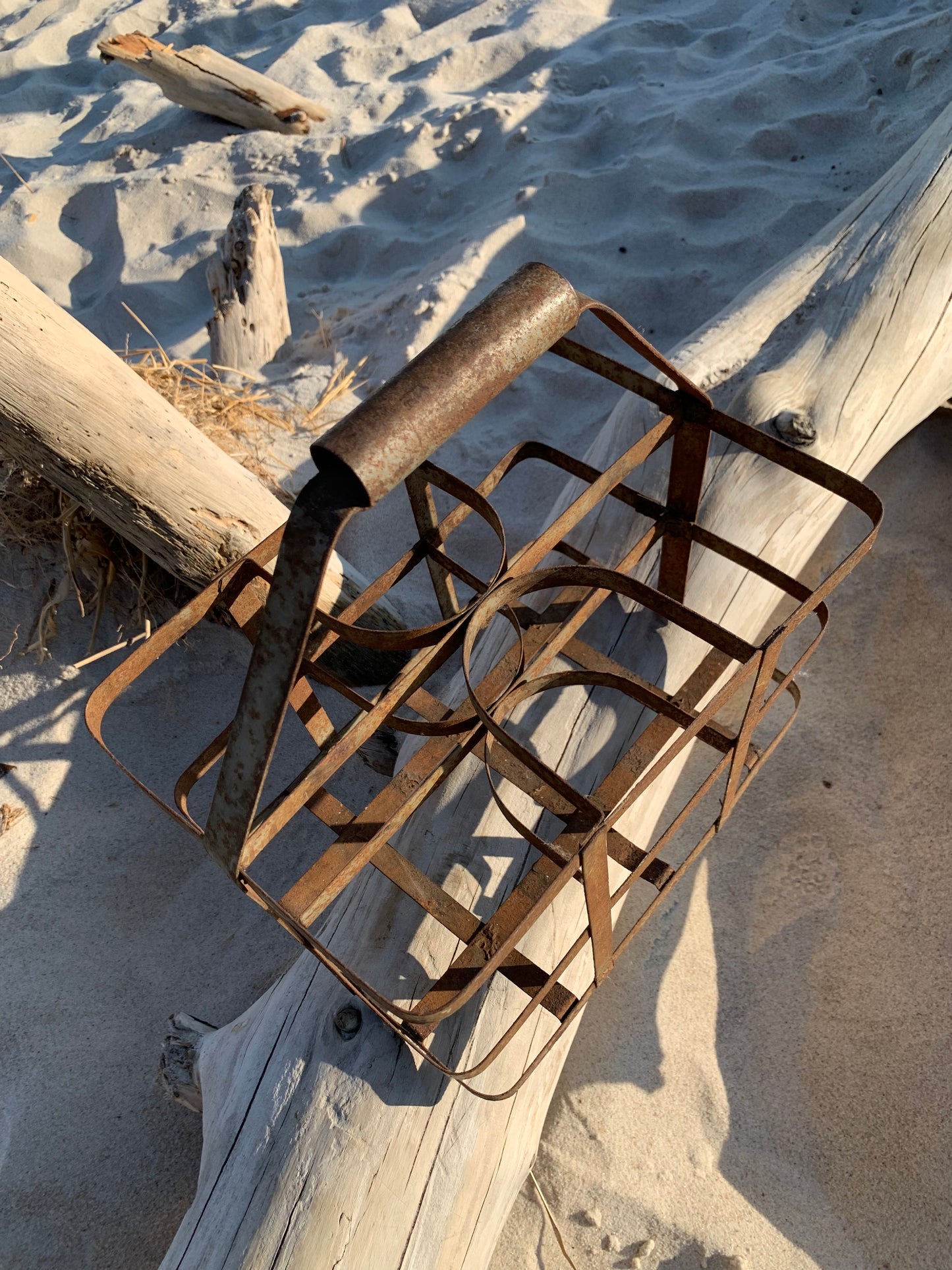 Französischer Flaschenkorb