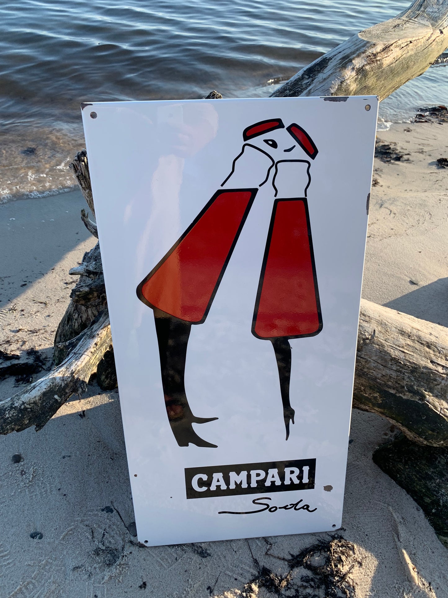 Campari-Emailschild