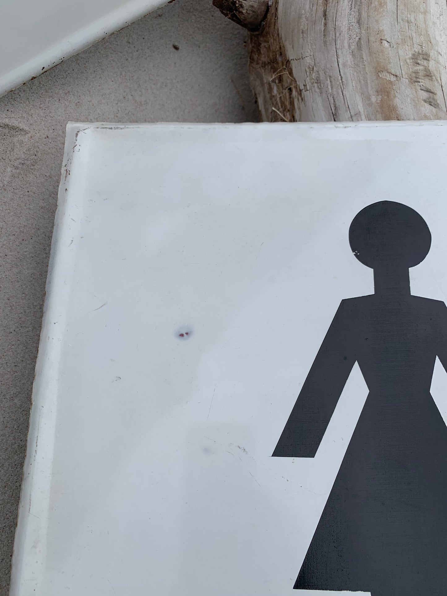 Alte Schilder vom Bahnhof - 2 Stk. zusammen verkauft