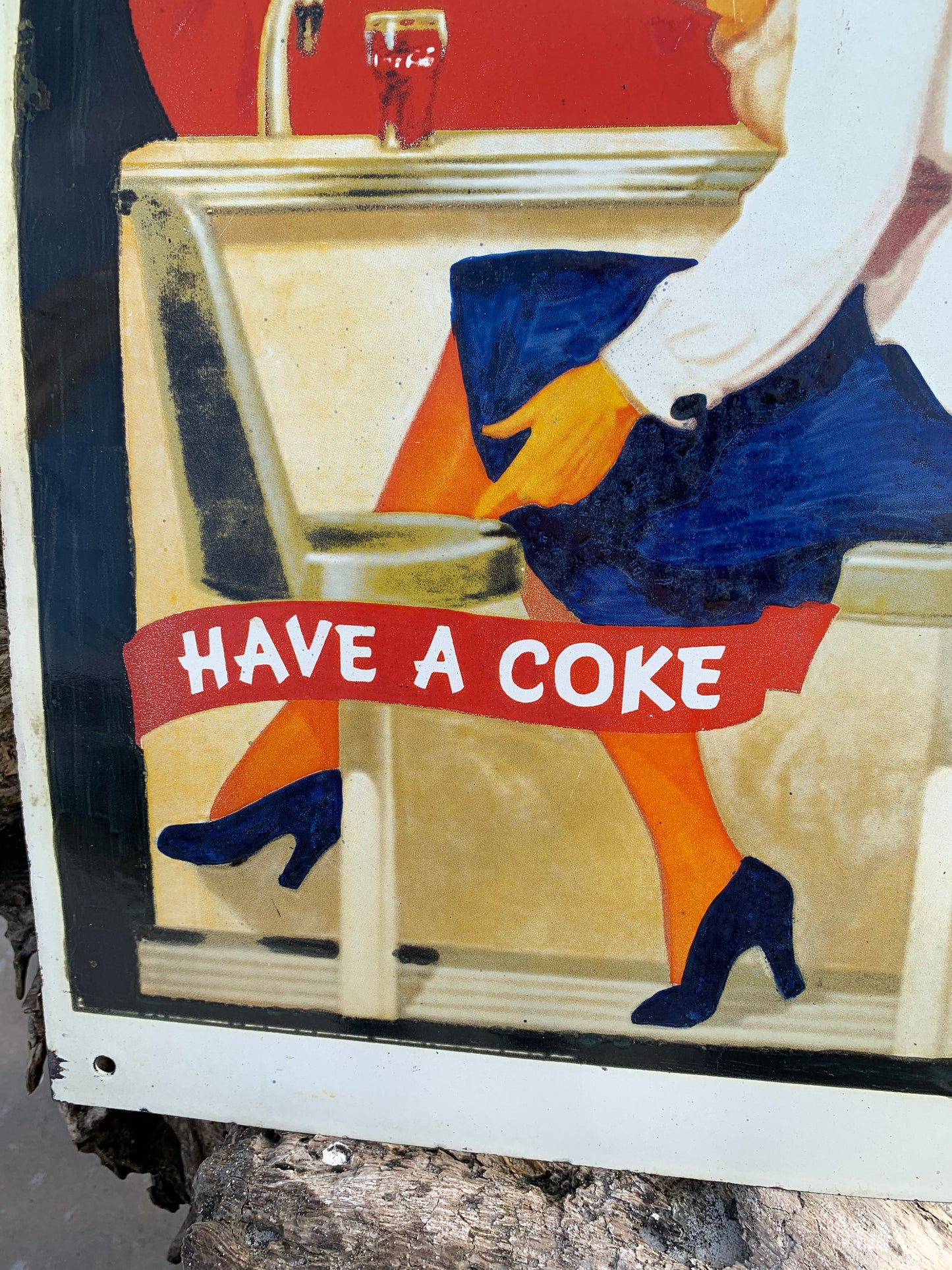 Coca-Cola-Schild