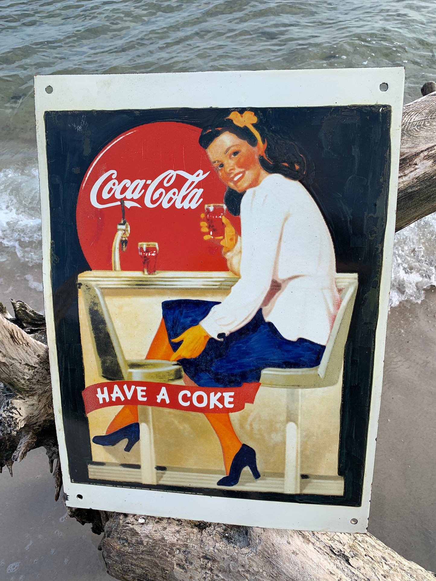 Coca-Cola-Schild