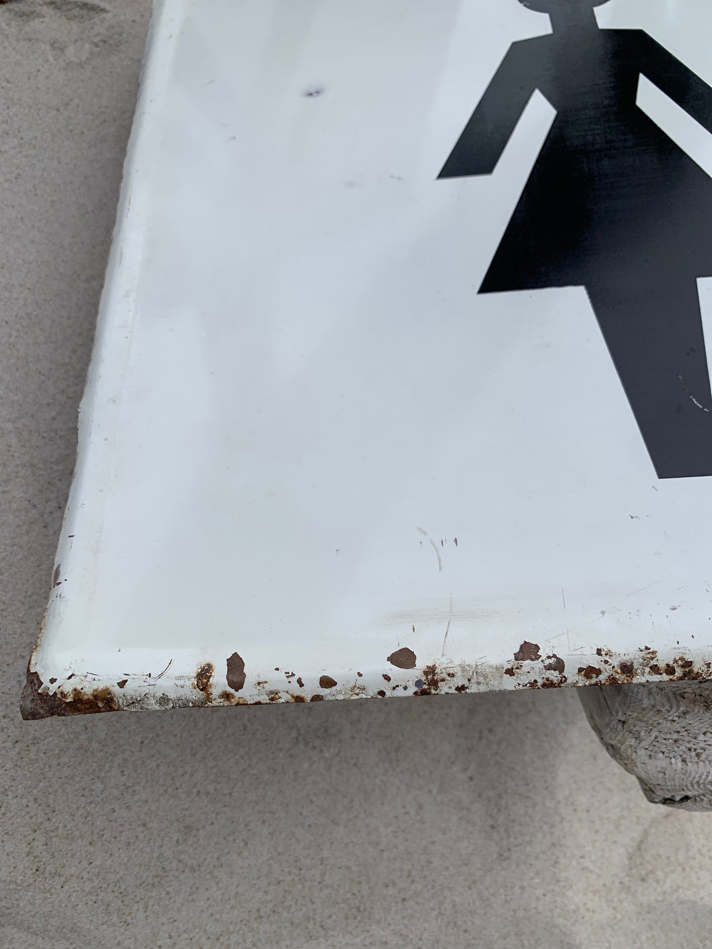 Alte Schilder vom Bahnhof - 2 Stk. zusammen verkauft