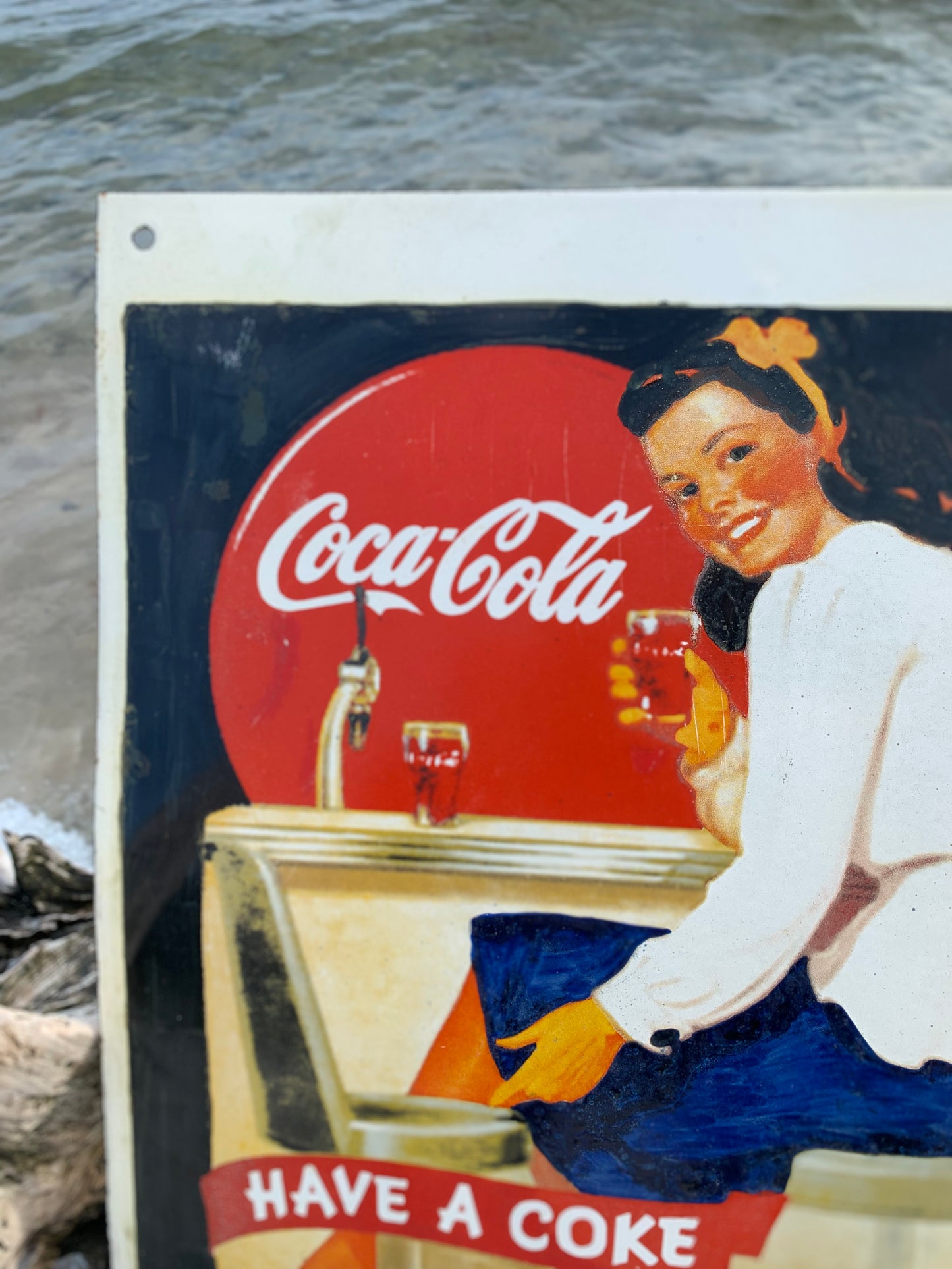 Coca-Cola-Schild