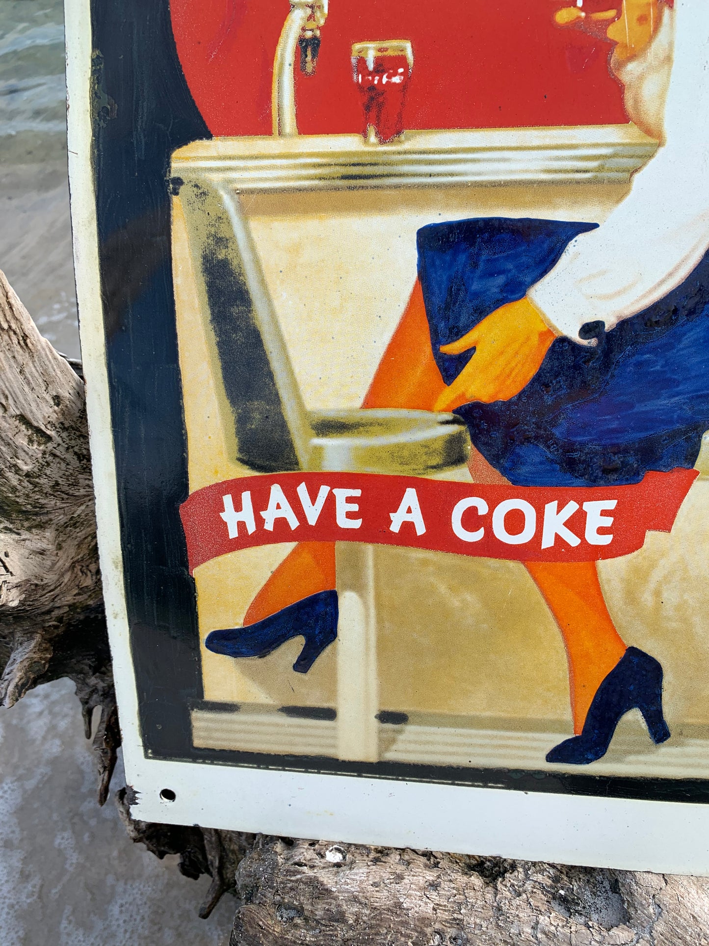 Coca-Cola-Schild