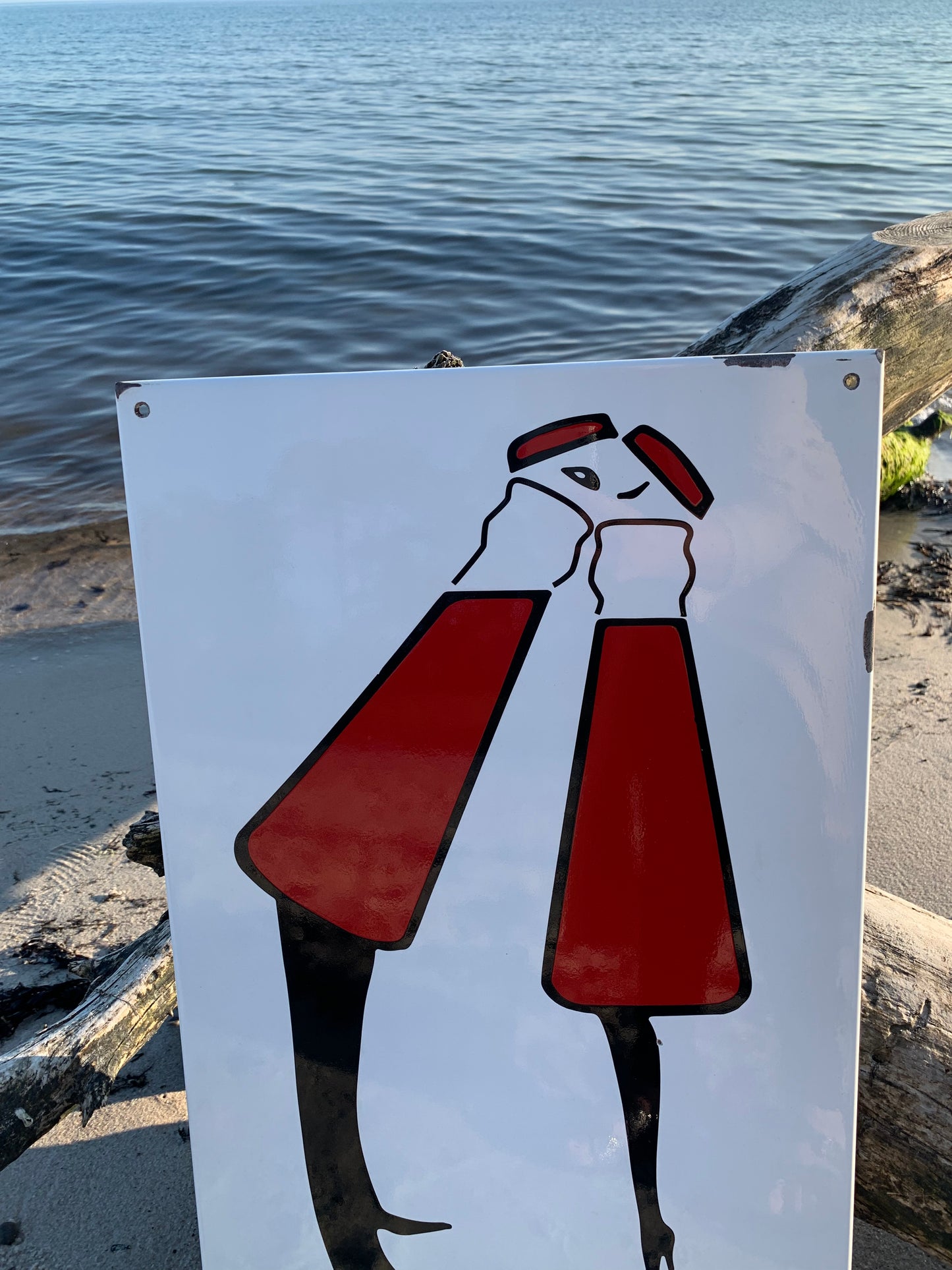 Campari-Emailschild