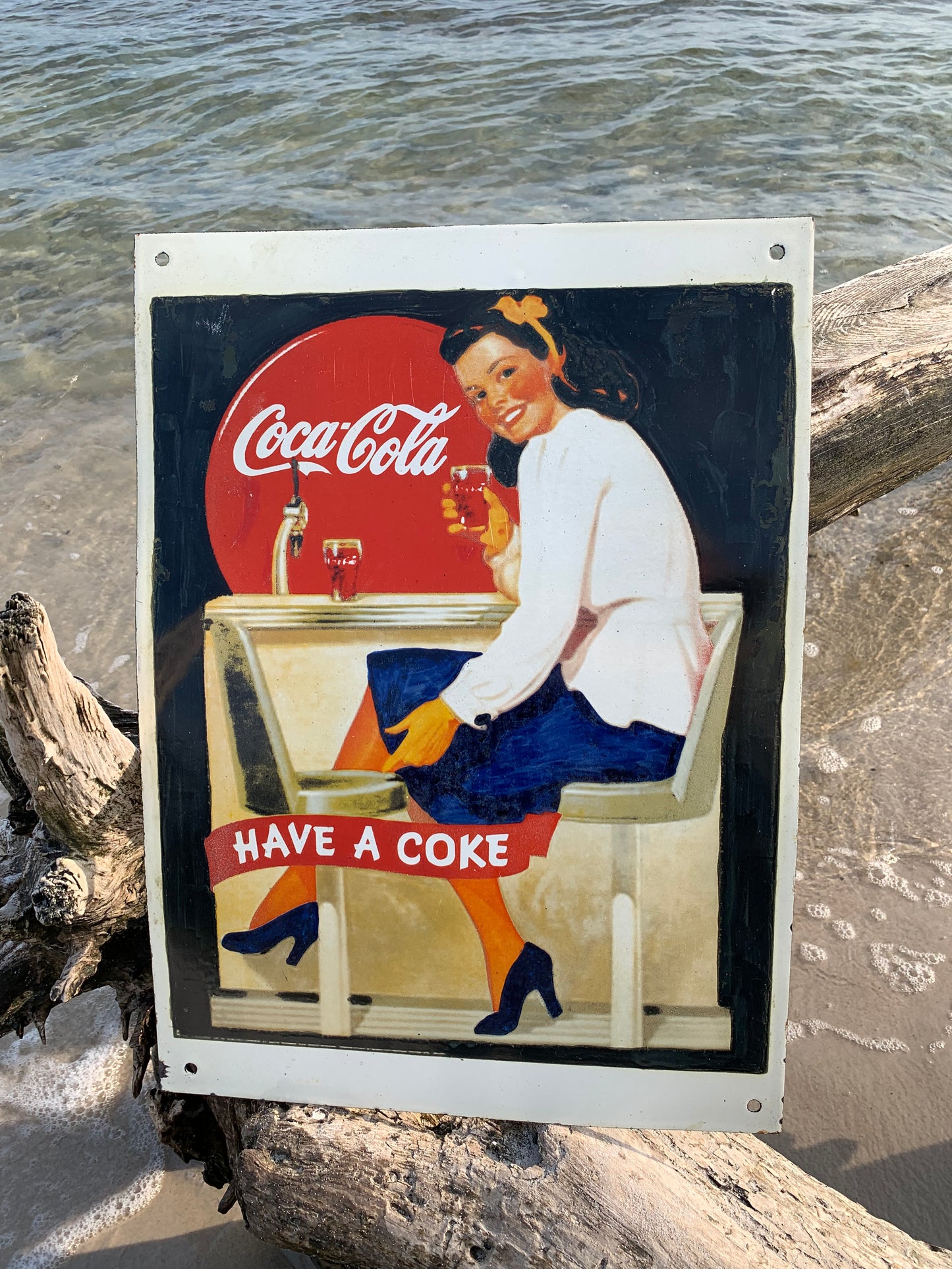 Coca-Cola-Schild
