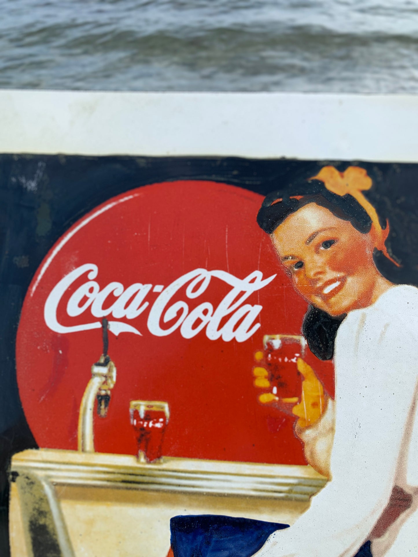 Coca-Cola-Schild