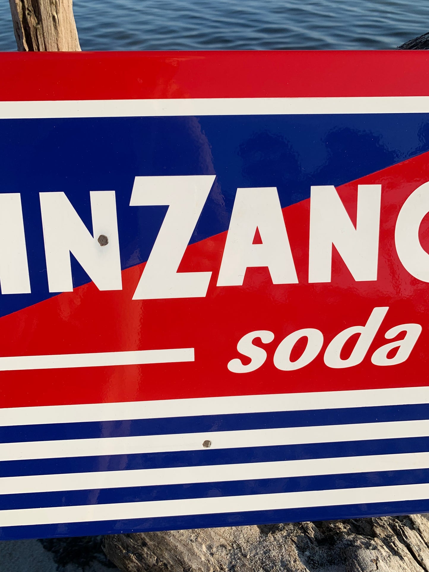 Cinzano-Soda-Emaille-Schild