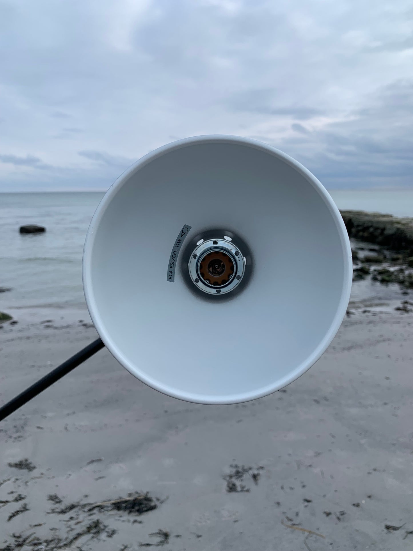 Lampe Gras Decken-/Wandleuchte - Schwarz