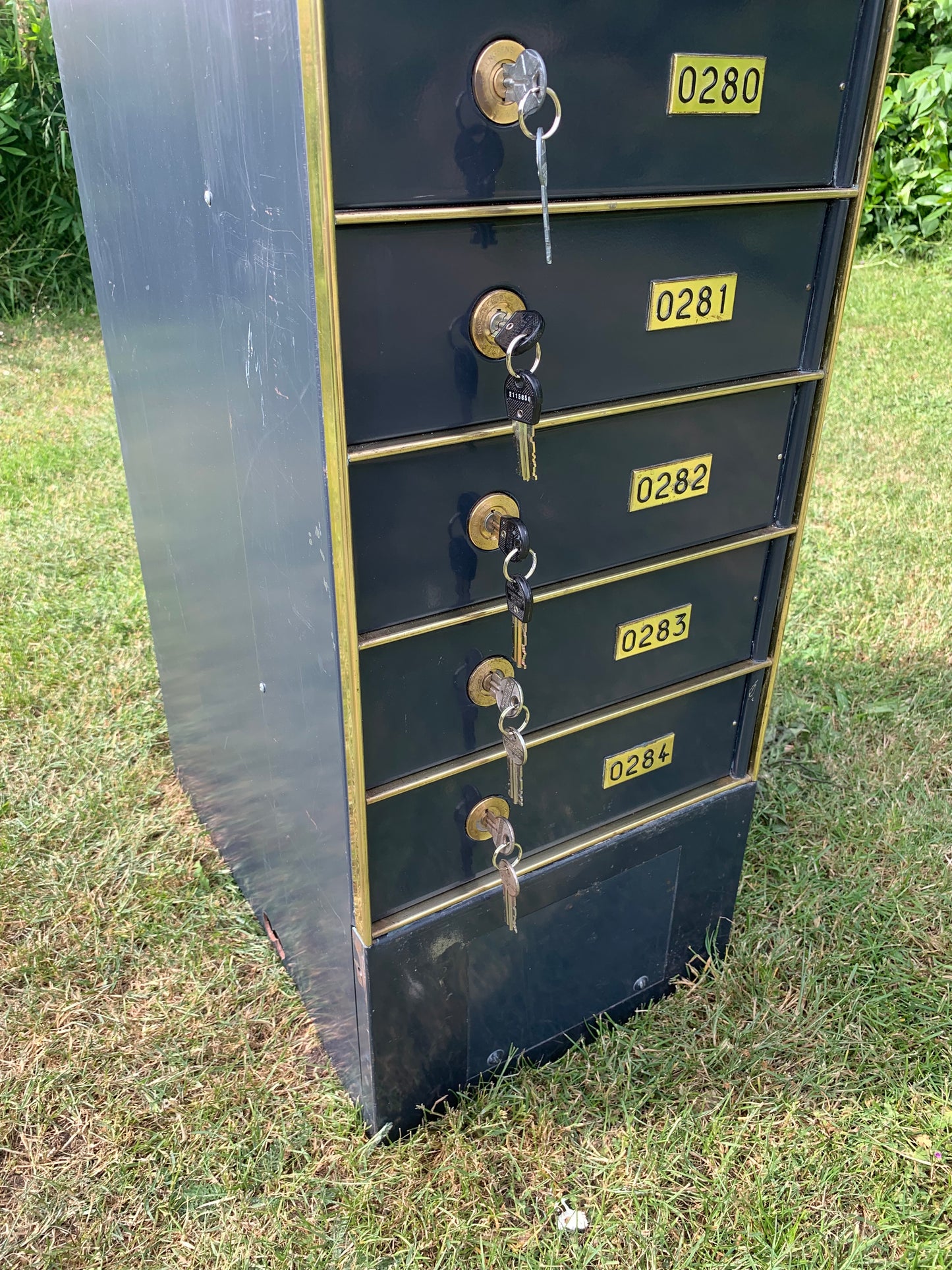 Banksafe mit Türen