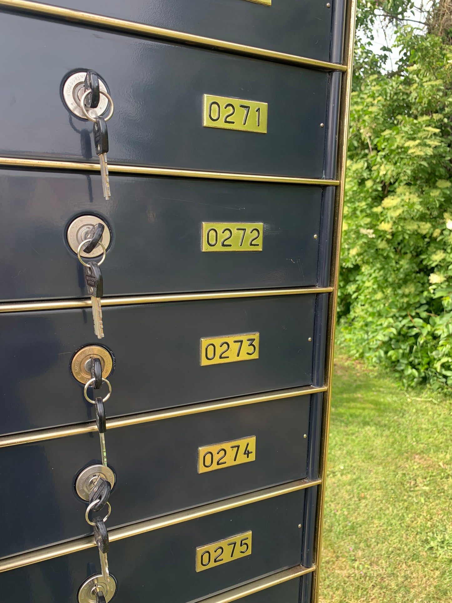 Banksafe mit Türen