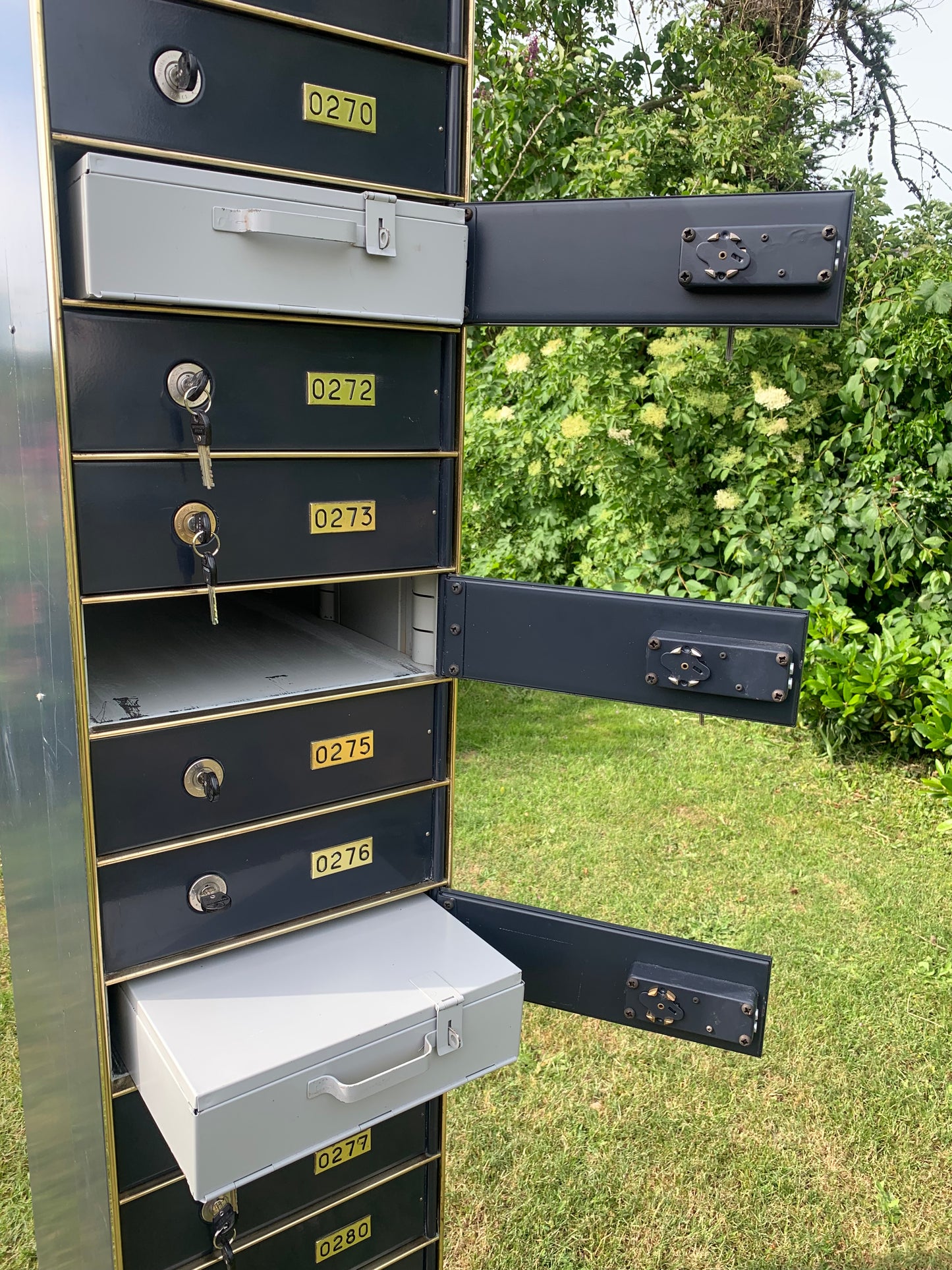 Banksafe mit Türen