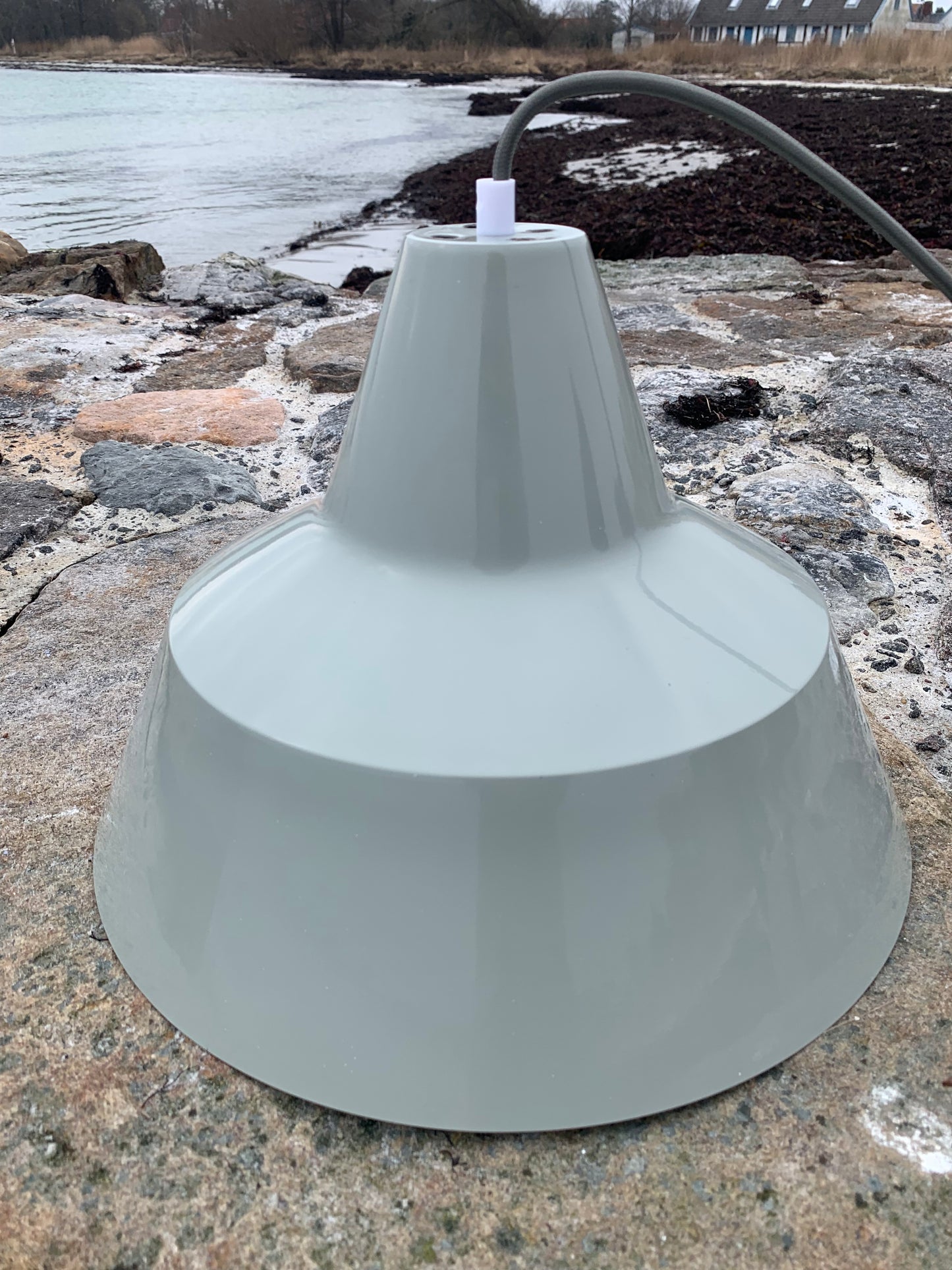 Werkstattlampe - Grau