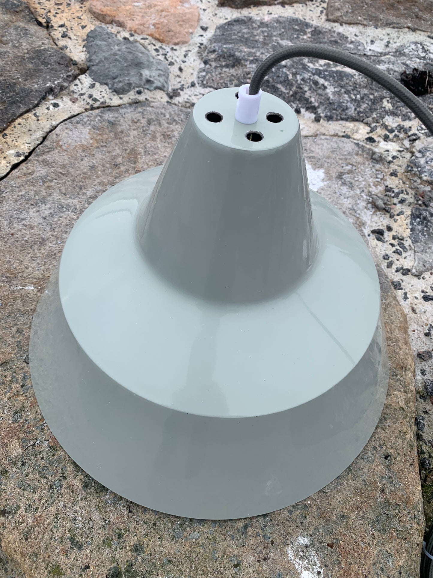 Werkstattlampe - Grau