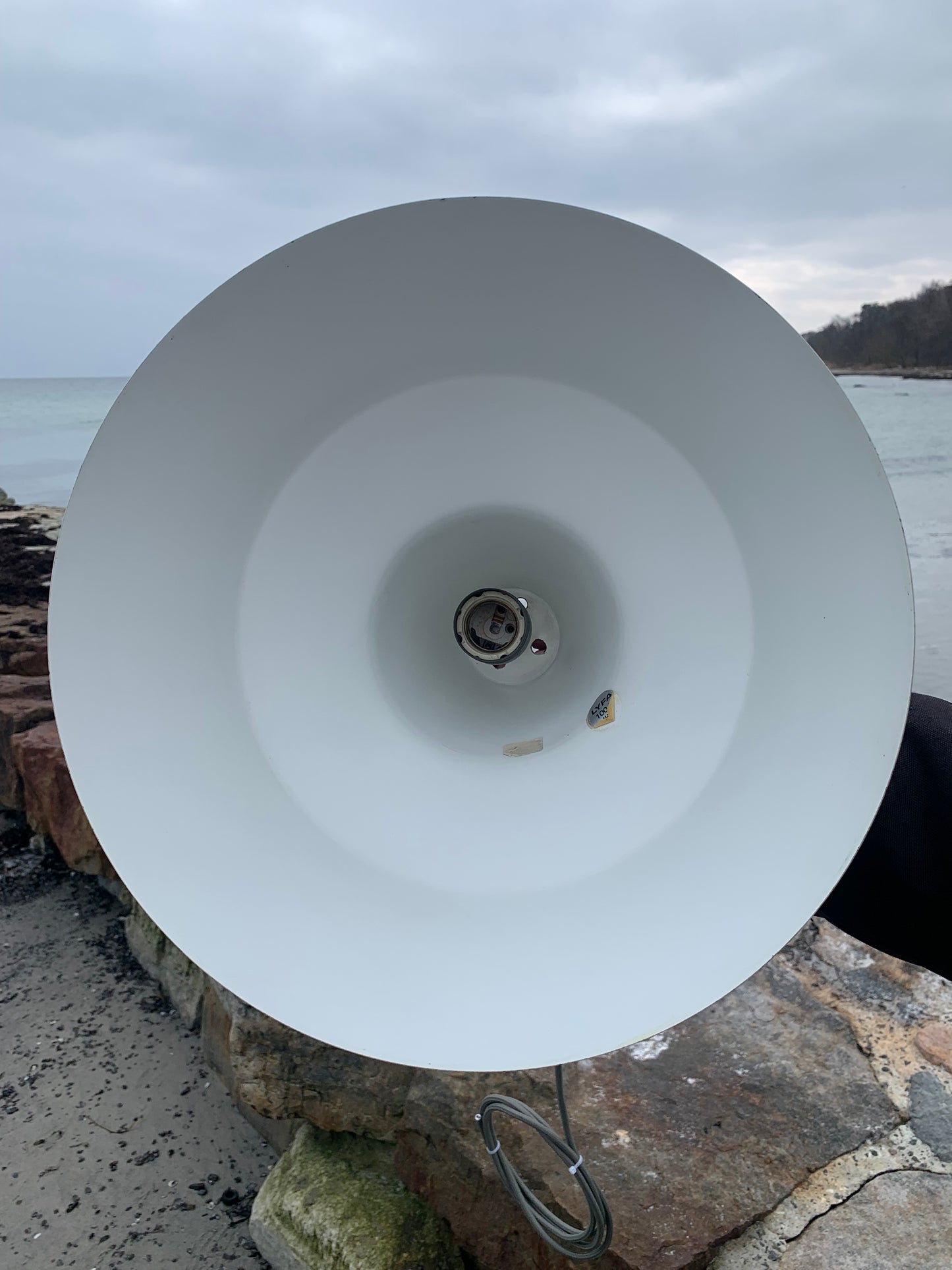 Werkstattlampe - Grau