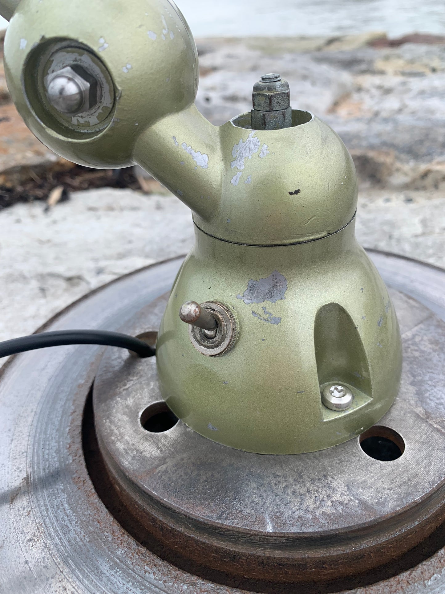 Jieldé Tischlampe mit 2 Armen - Grün