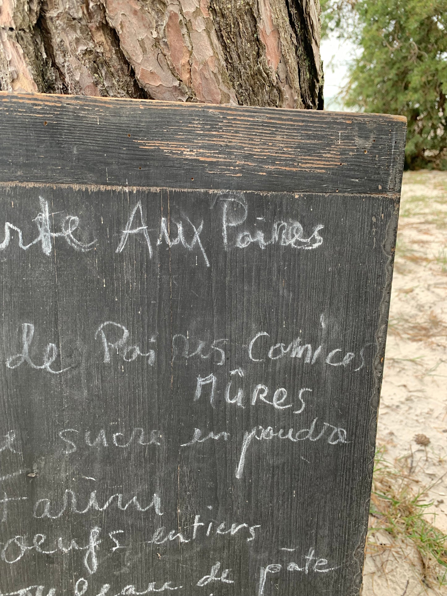 Altes französisches Brett