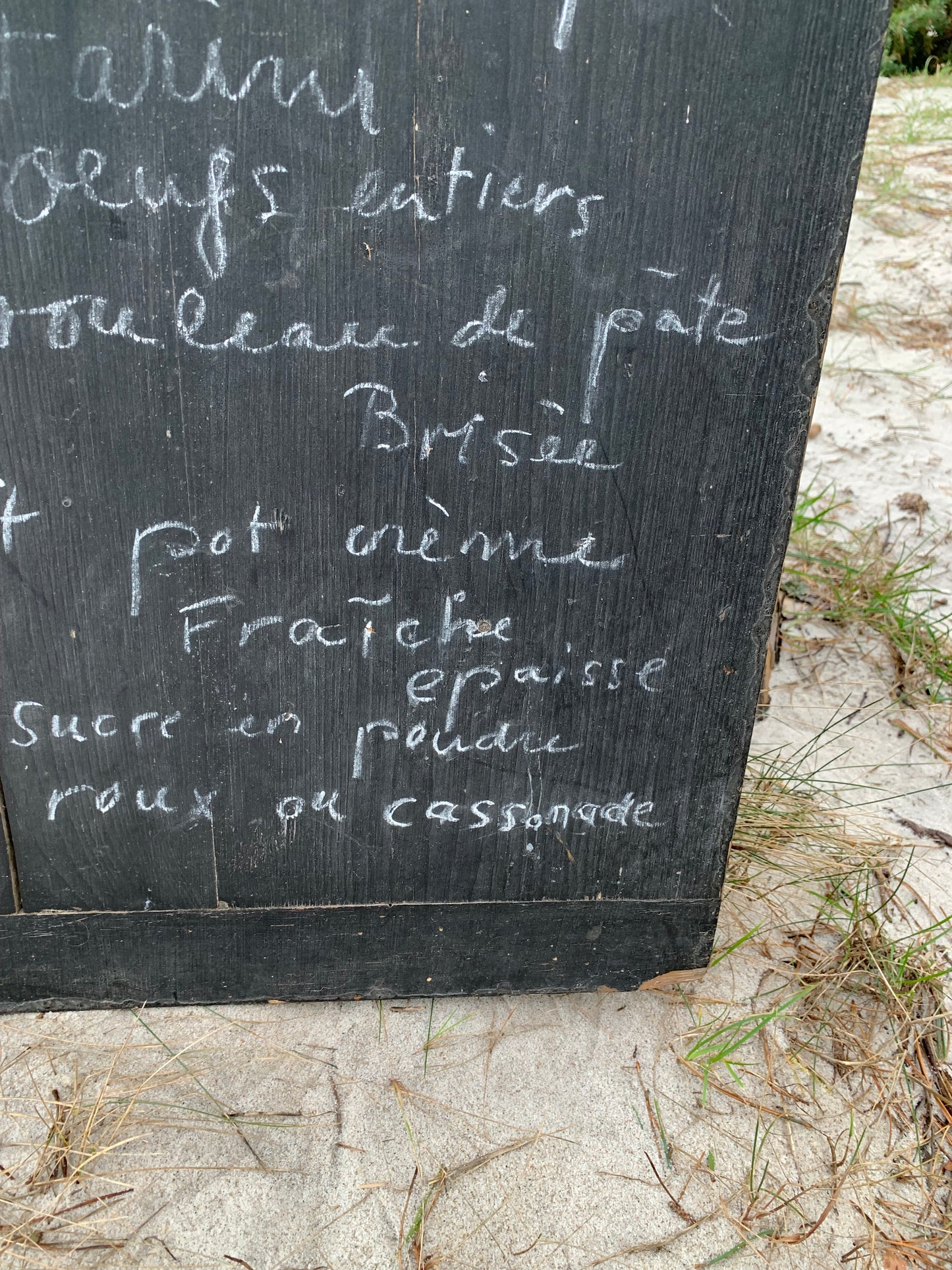 Altes französisches Brett