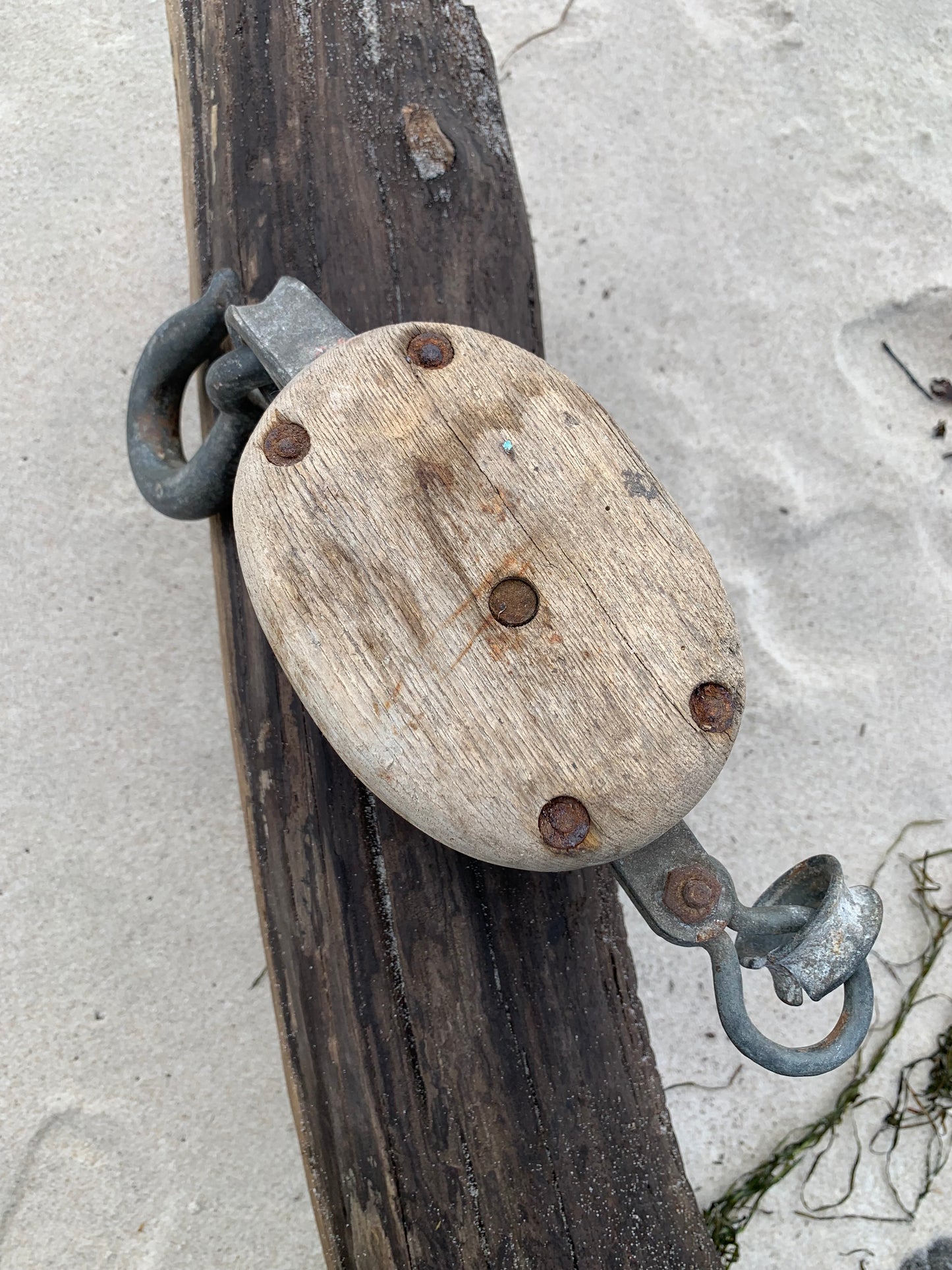 Große und alte Doppeltaille mit schöner Patina