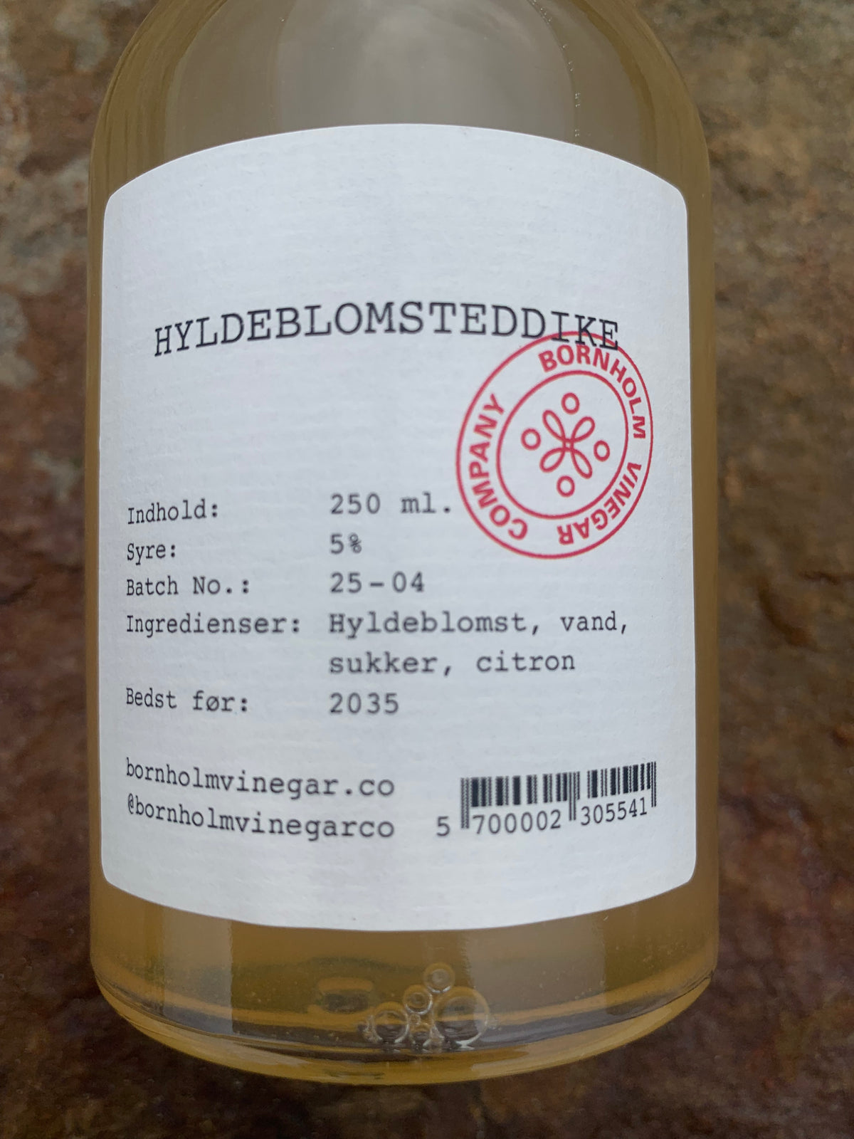 BORNHOLM VINEGAR COMPANY - HOLUNDERBLÜTEN 250 ml.