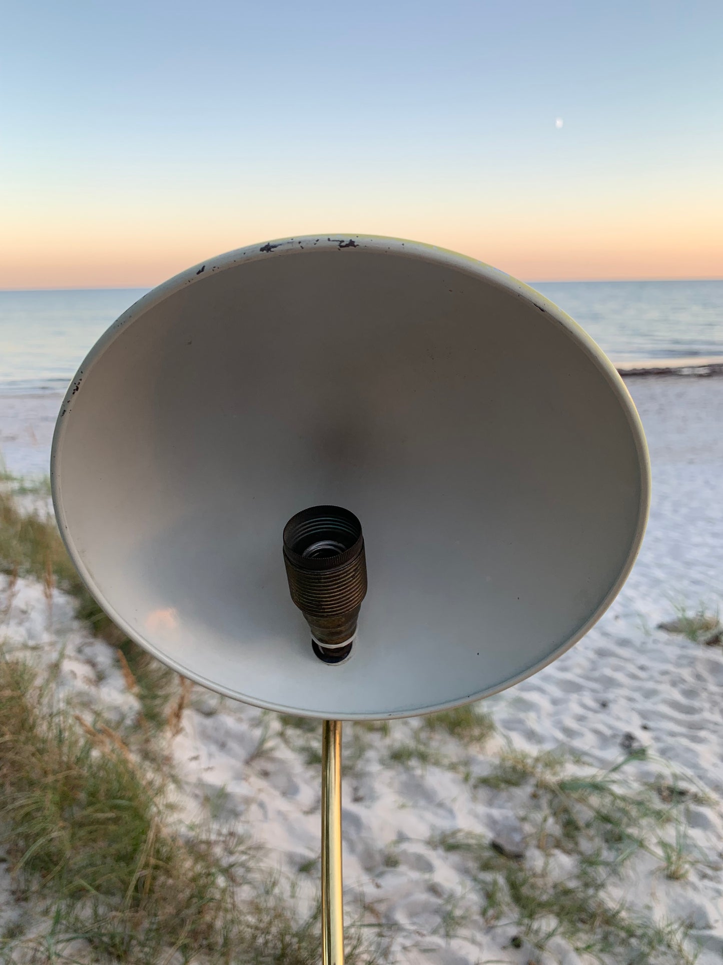 Helo Vintage Lampe - Gelb