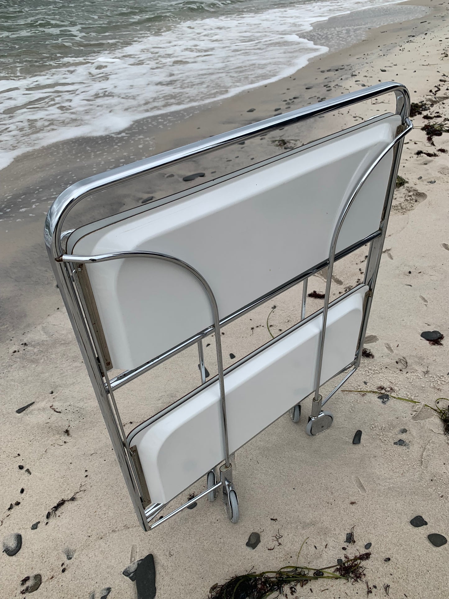 Bartisch/Barwagen – Weiß