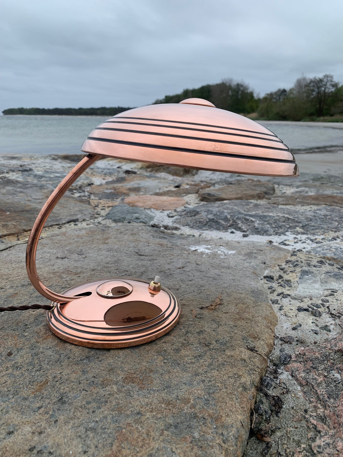 Helo-Lampe – Kupfer (seltene Ausgabe)
