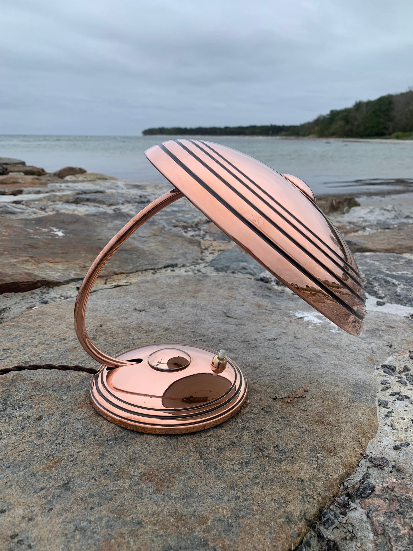 Helo-Lampe – Kupfer (seltene Ausgabe)