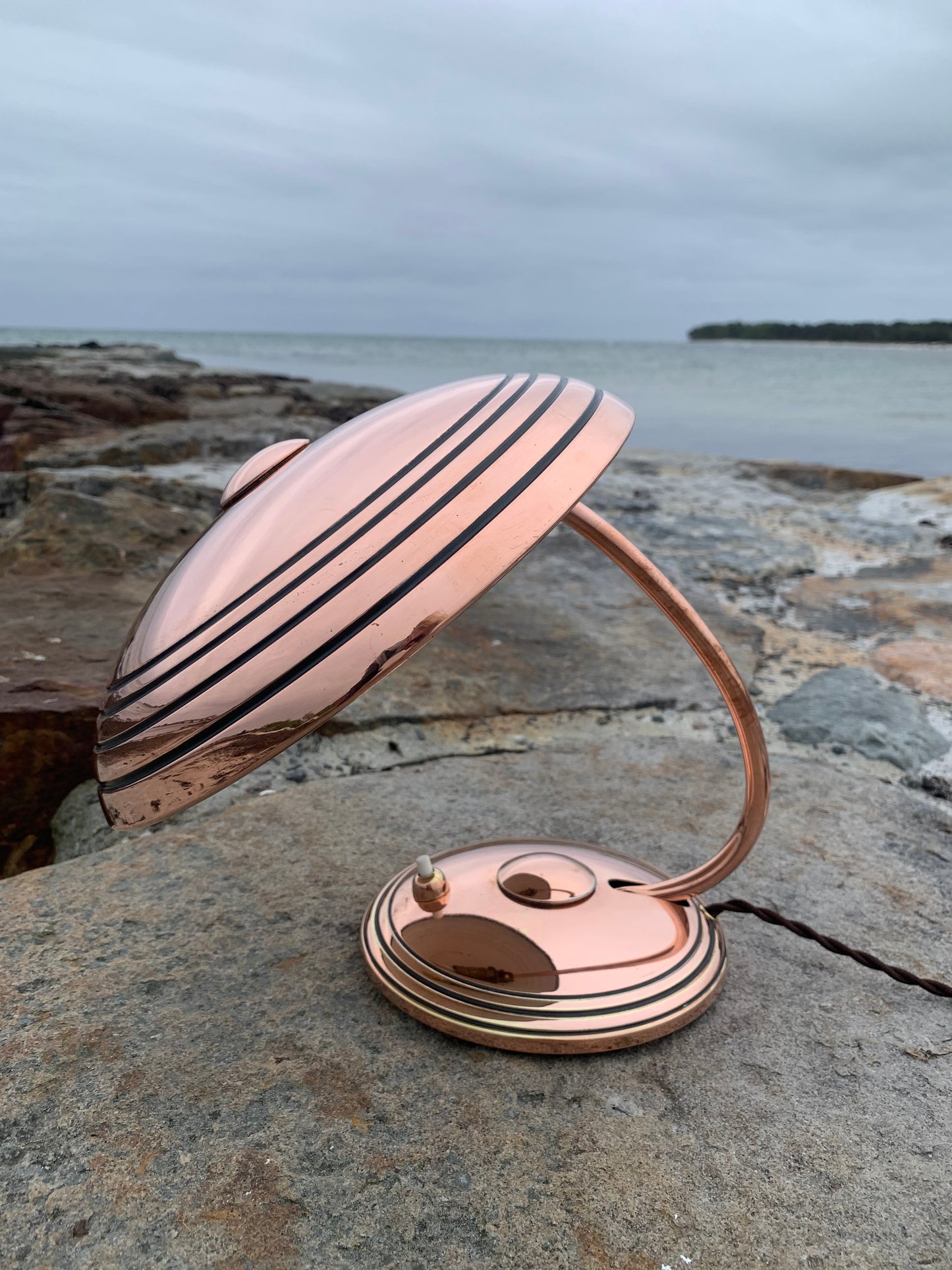 Helo-Lampe – Kupfer (seltene Ausgabe)