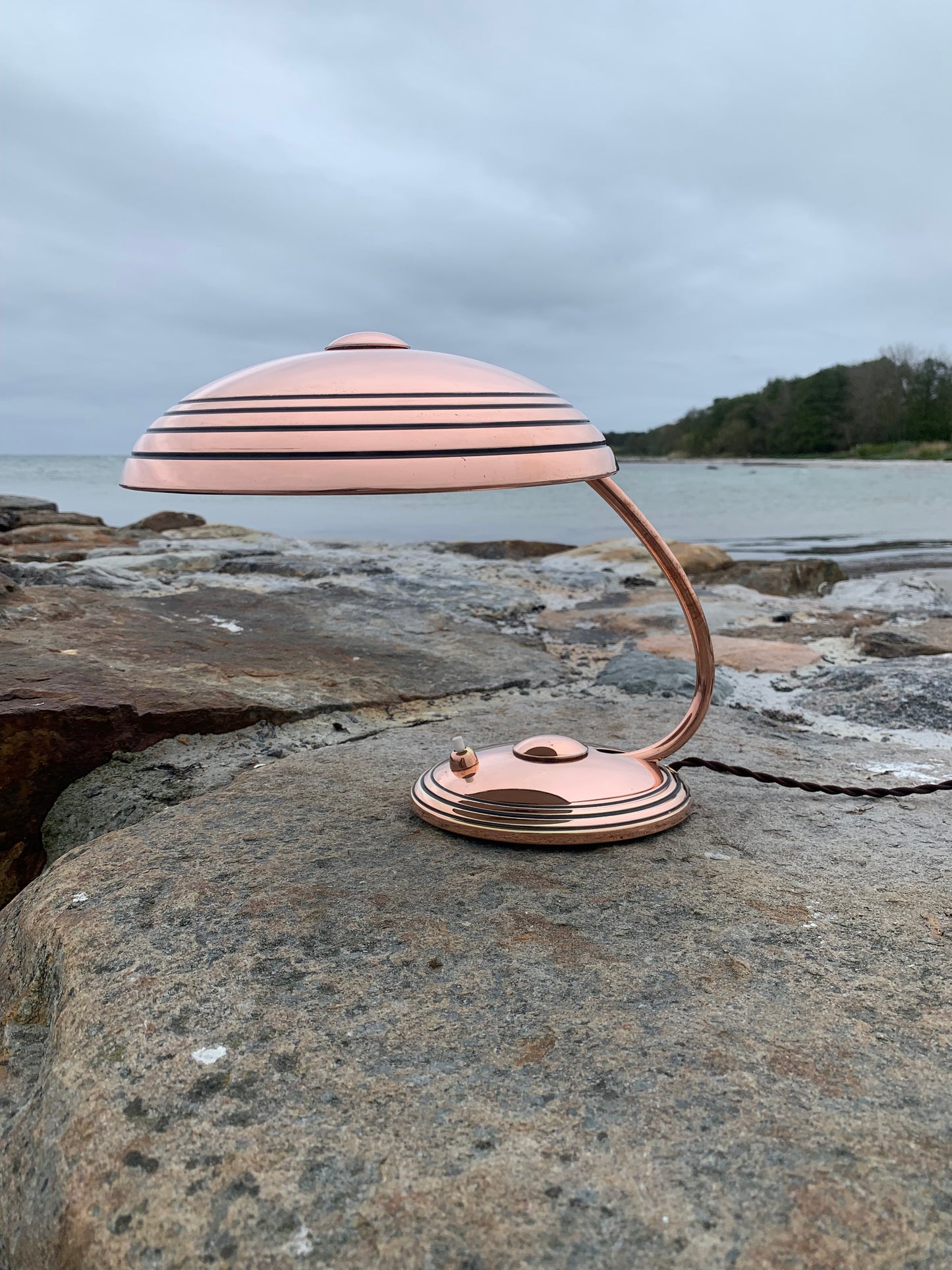 Helo-Lampe – Kupfer (seltene Ausgabe)