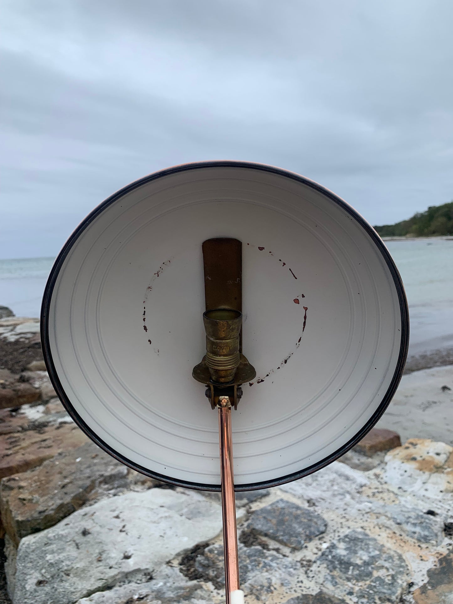 Helo-Lampe – Kupfer (seltene Ausgabe)