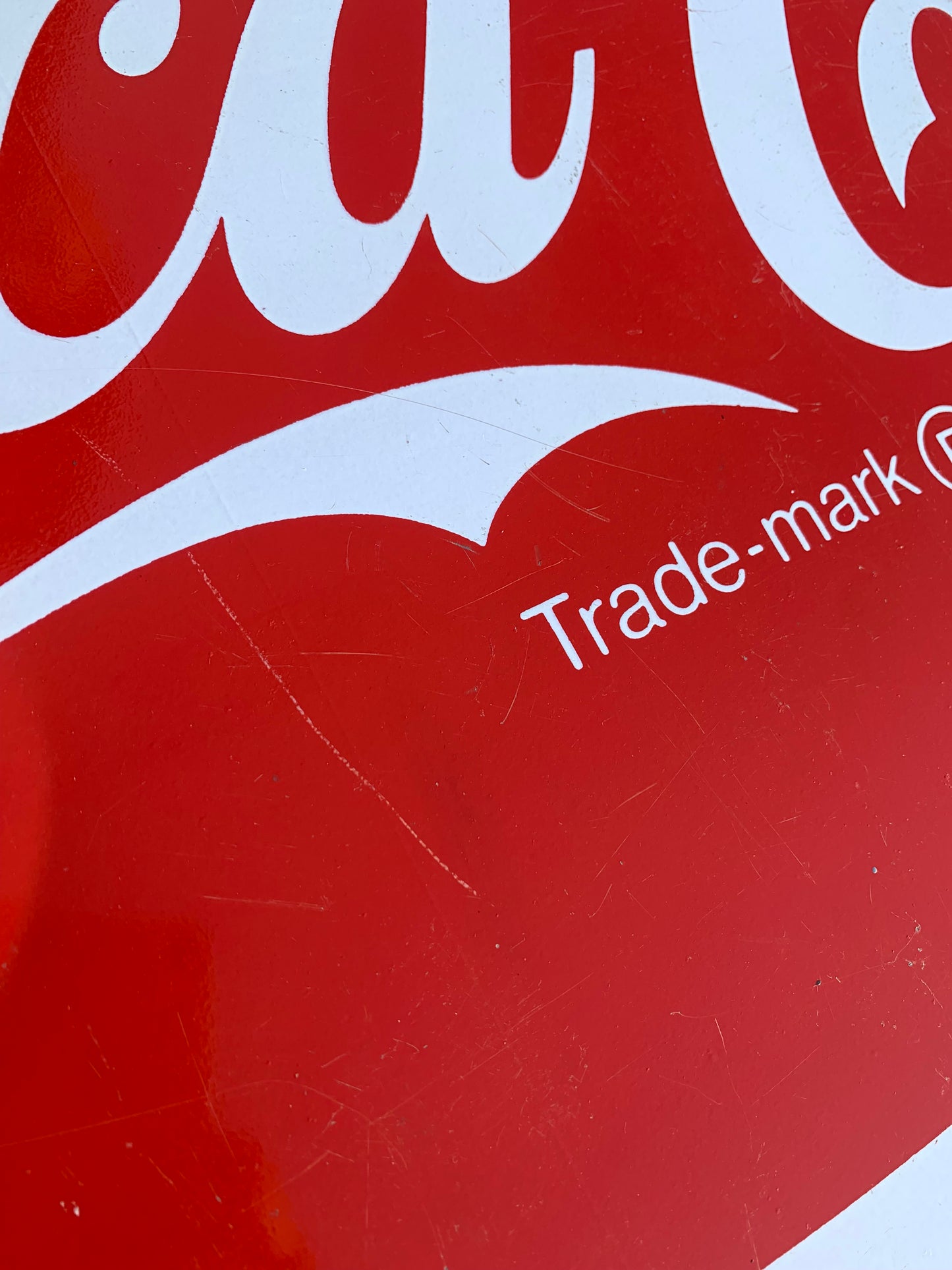 Coca-Cola-Schild