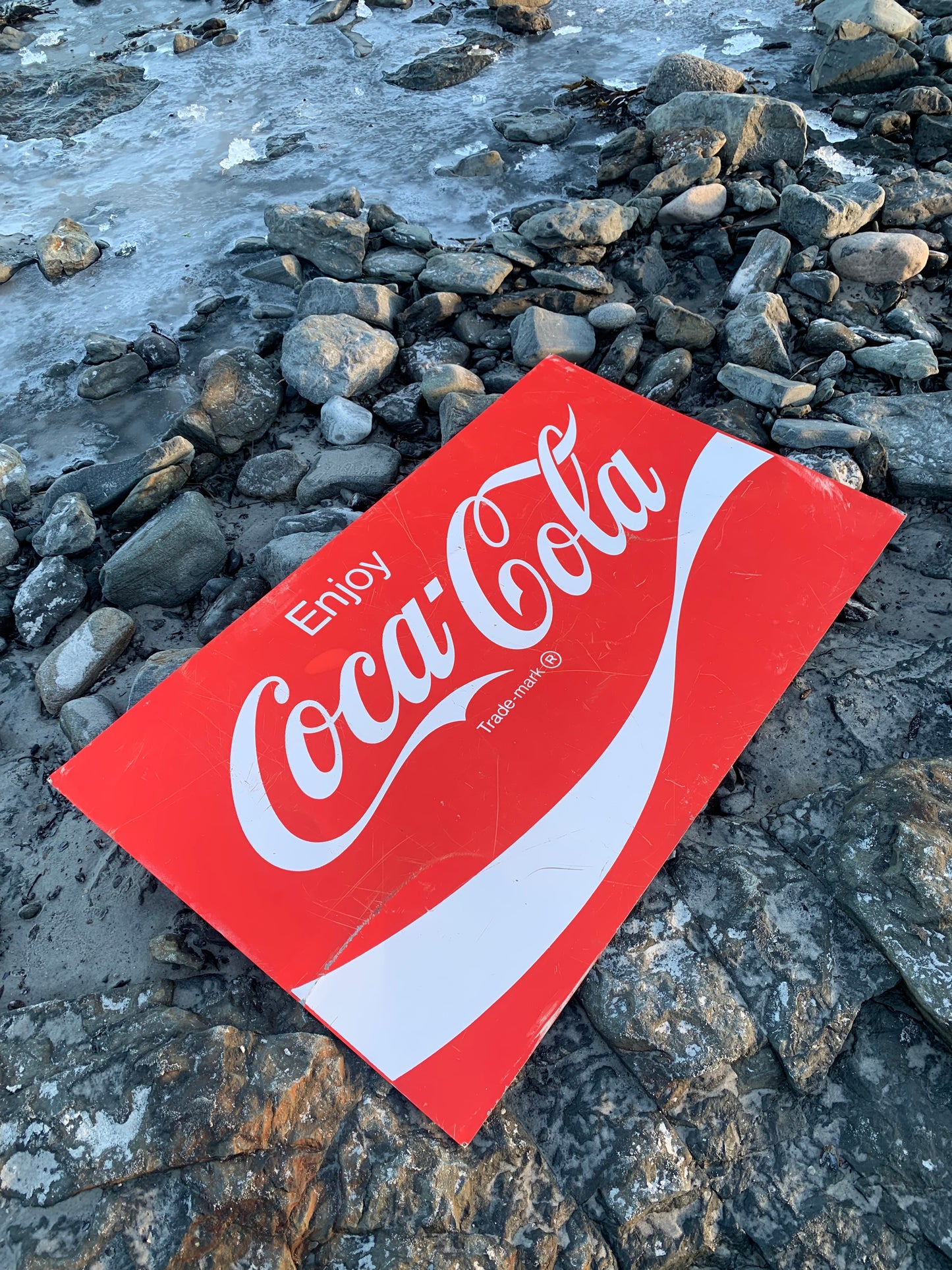 Coca-Cola-Schild