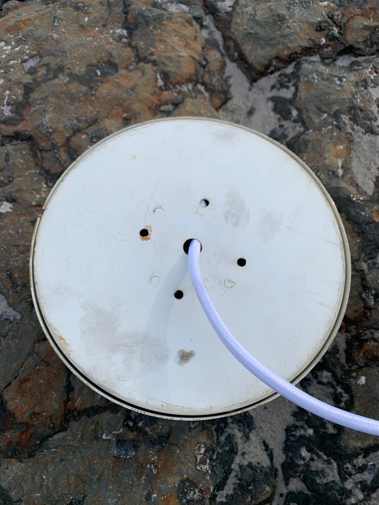 Vilhelm Lauritzen Lichtschild aus Messing