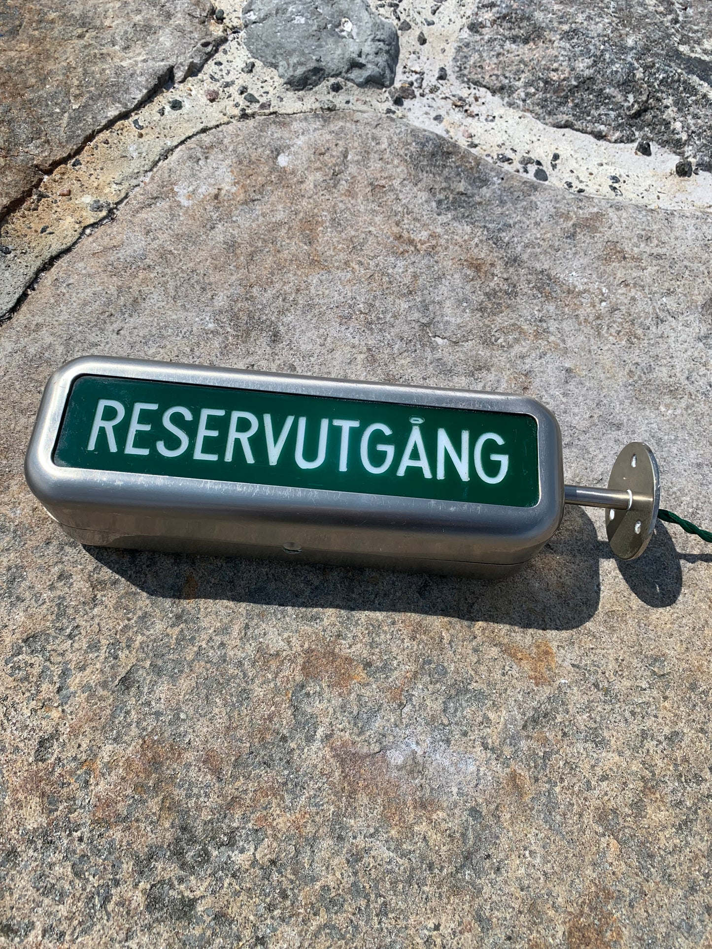 Vintage-Leuchtschild