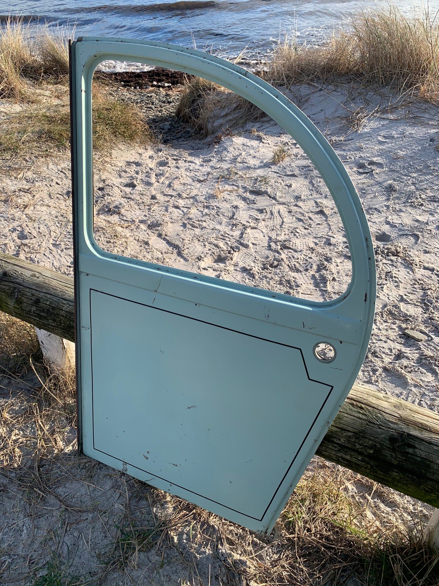 Dekorative Tür von Citroën 2 CV