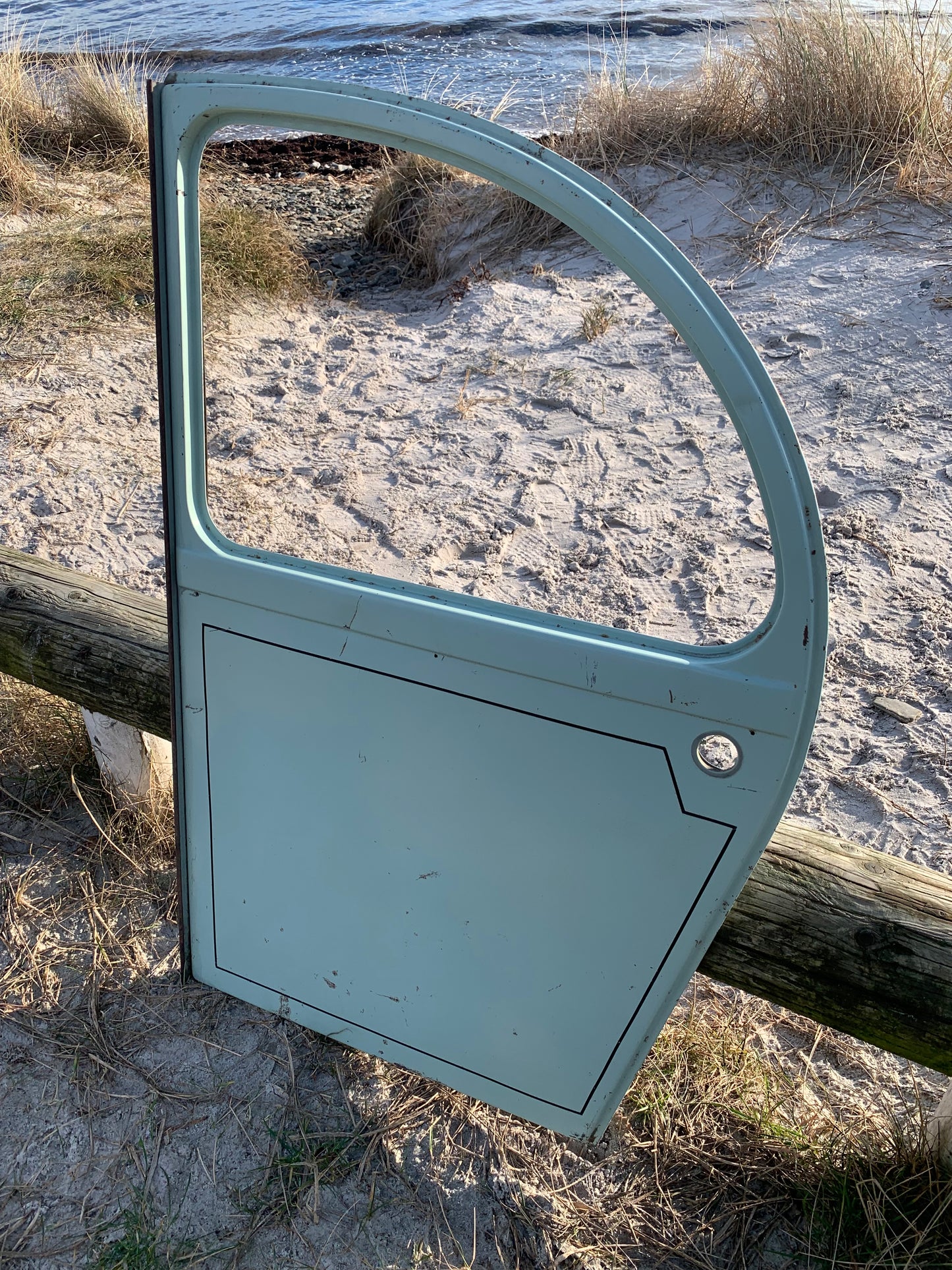 Dekorative Tür von Citroën 2 CV