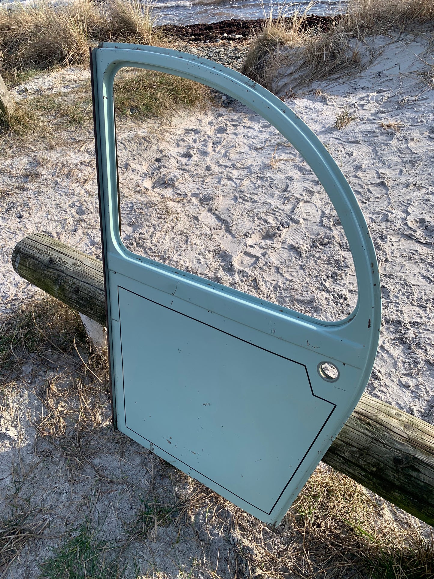 Dekorative Tür von Citroën 2 CV