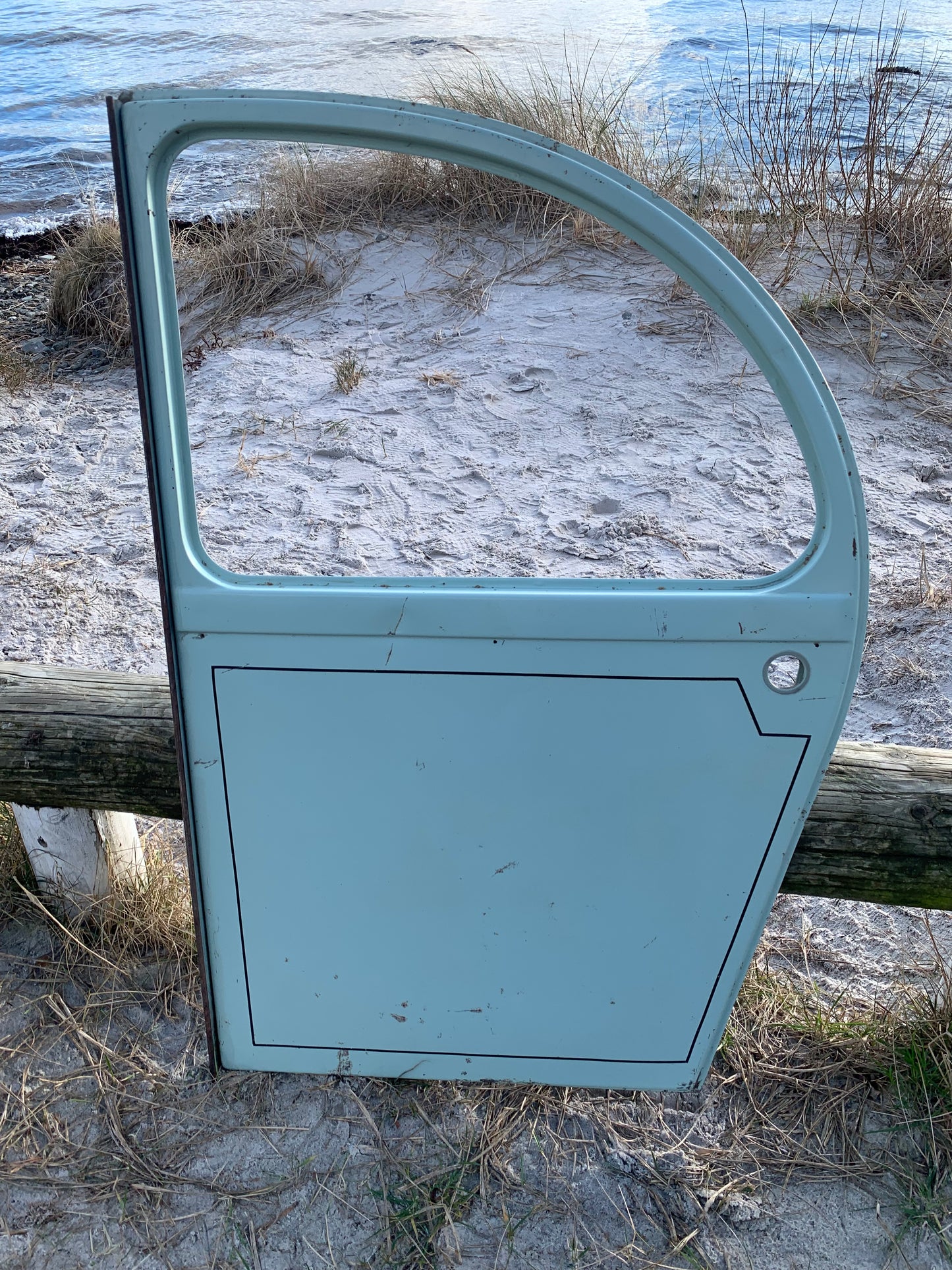 Dekorative Tür von Citroën 2 CV