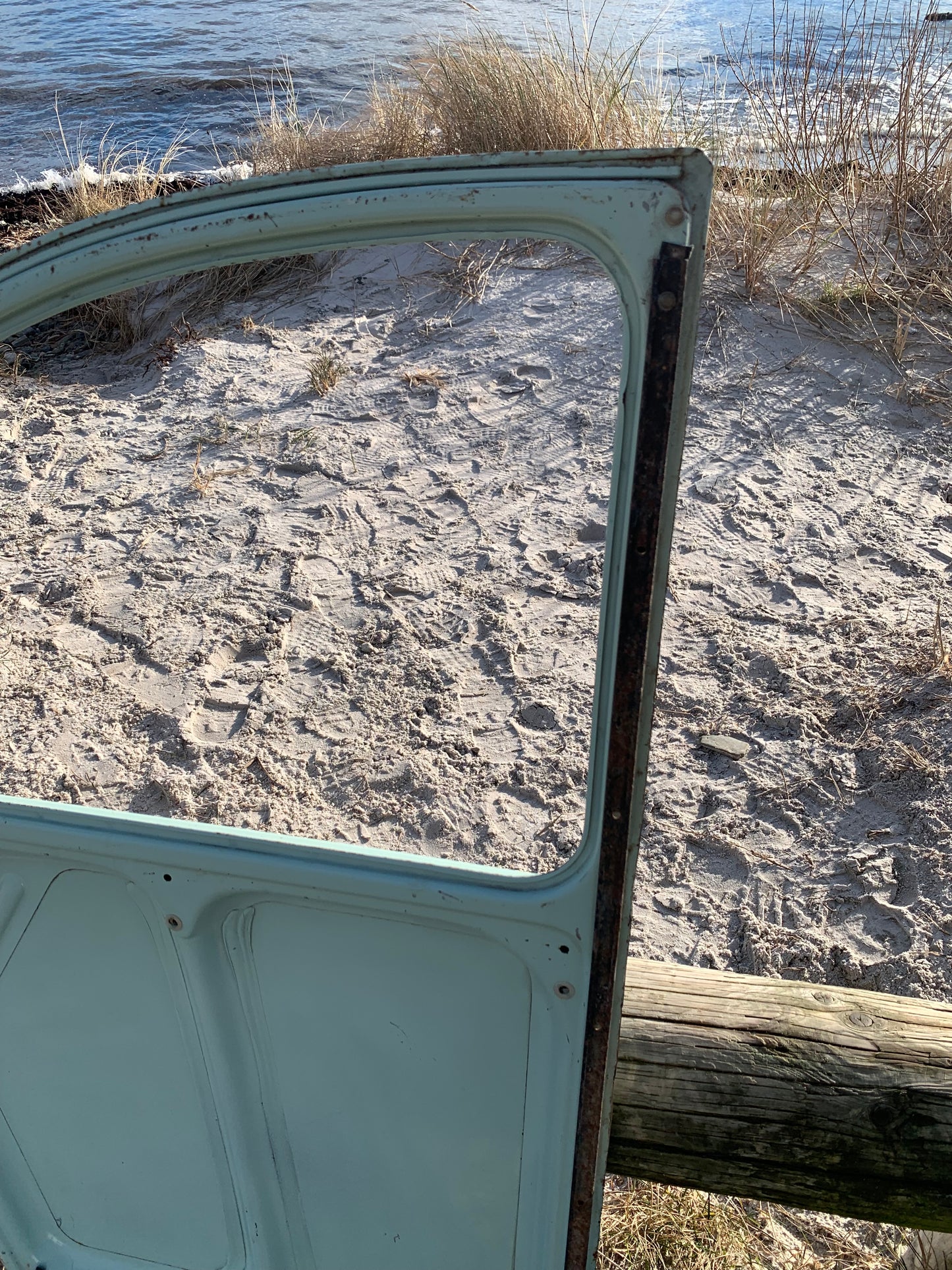 Dekorative Tür von Citroën 2 CV