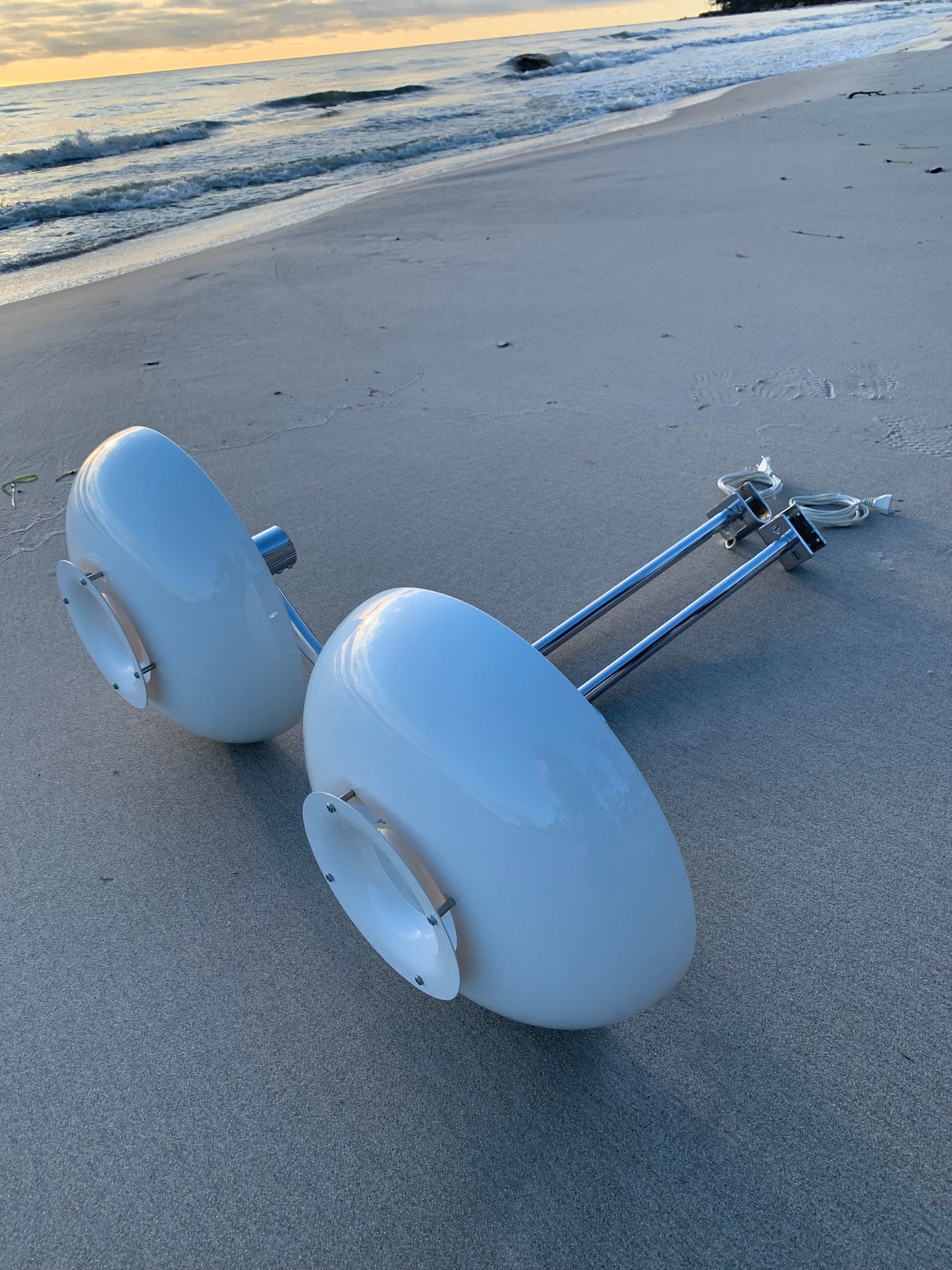 Lampe von einer Bank in Schweden