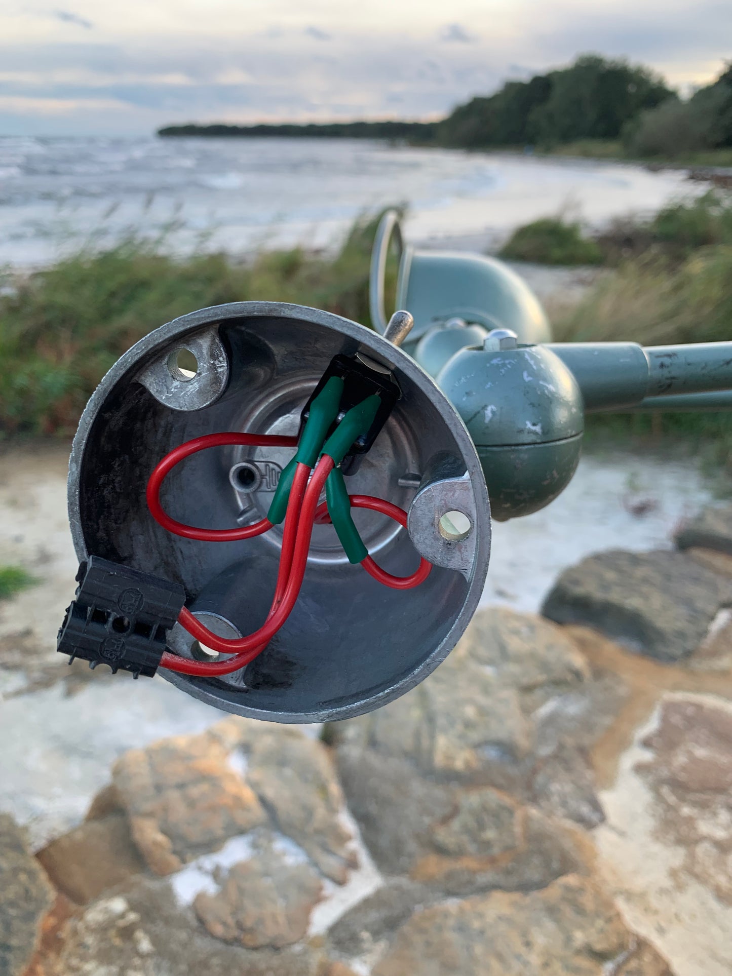 Jieldé Wand-/Deckenleuchte mit 2 Armen - Grün