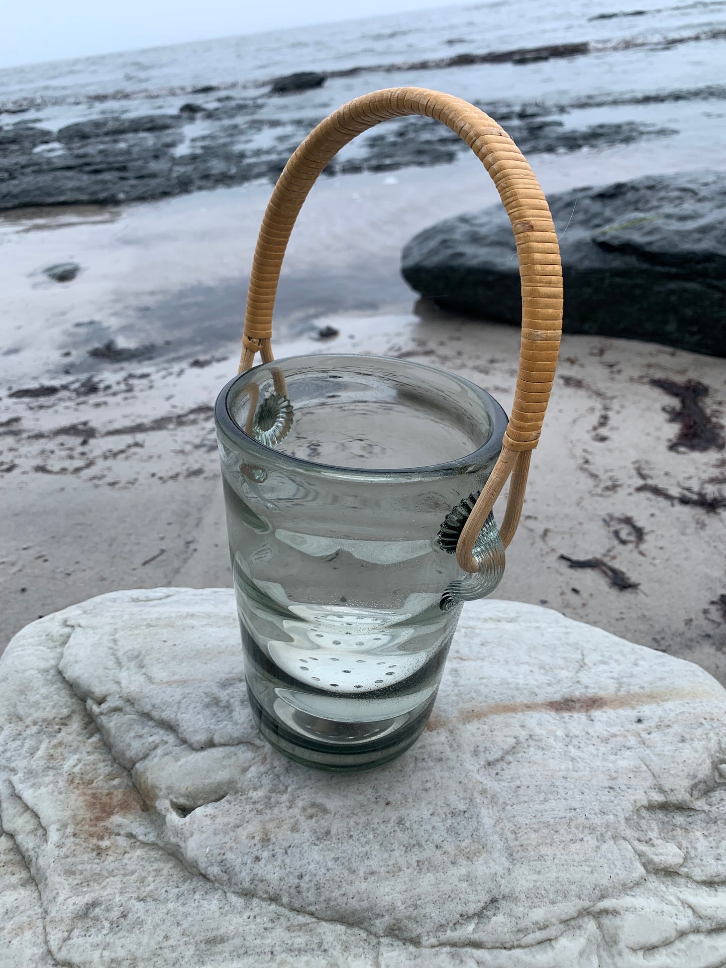 Holmegaard Eiskübel mit Bodengitter