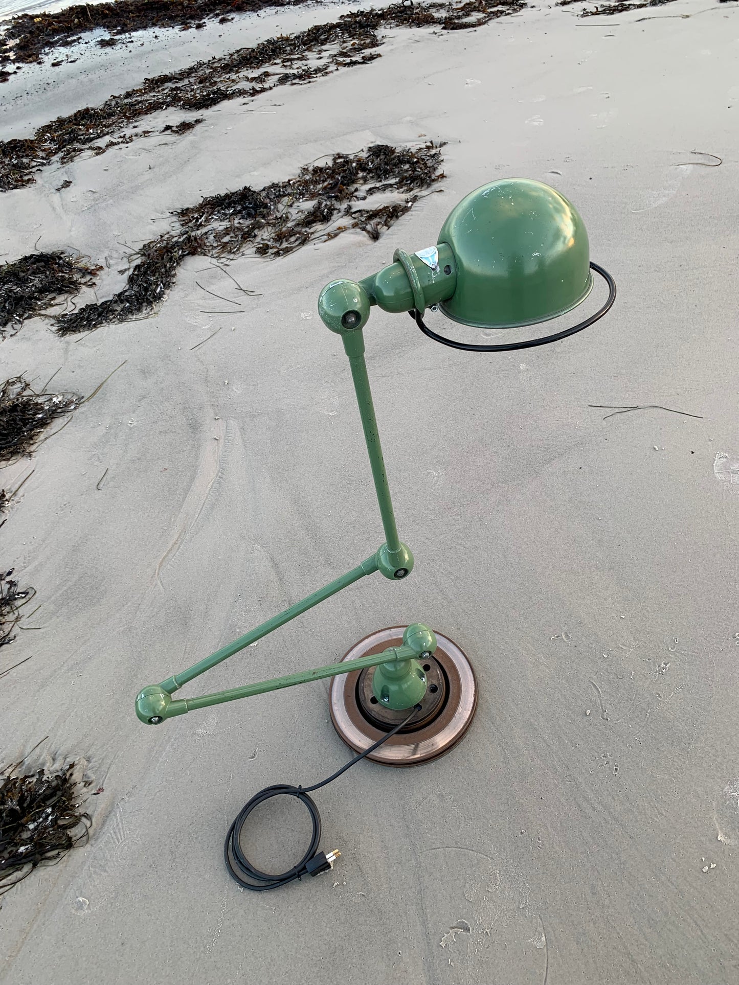 Jieldé Tisch-/Stehleuchte mit 3 Armen – Grün