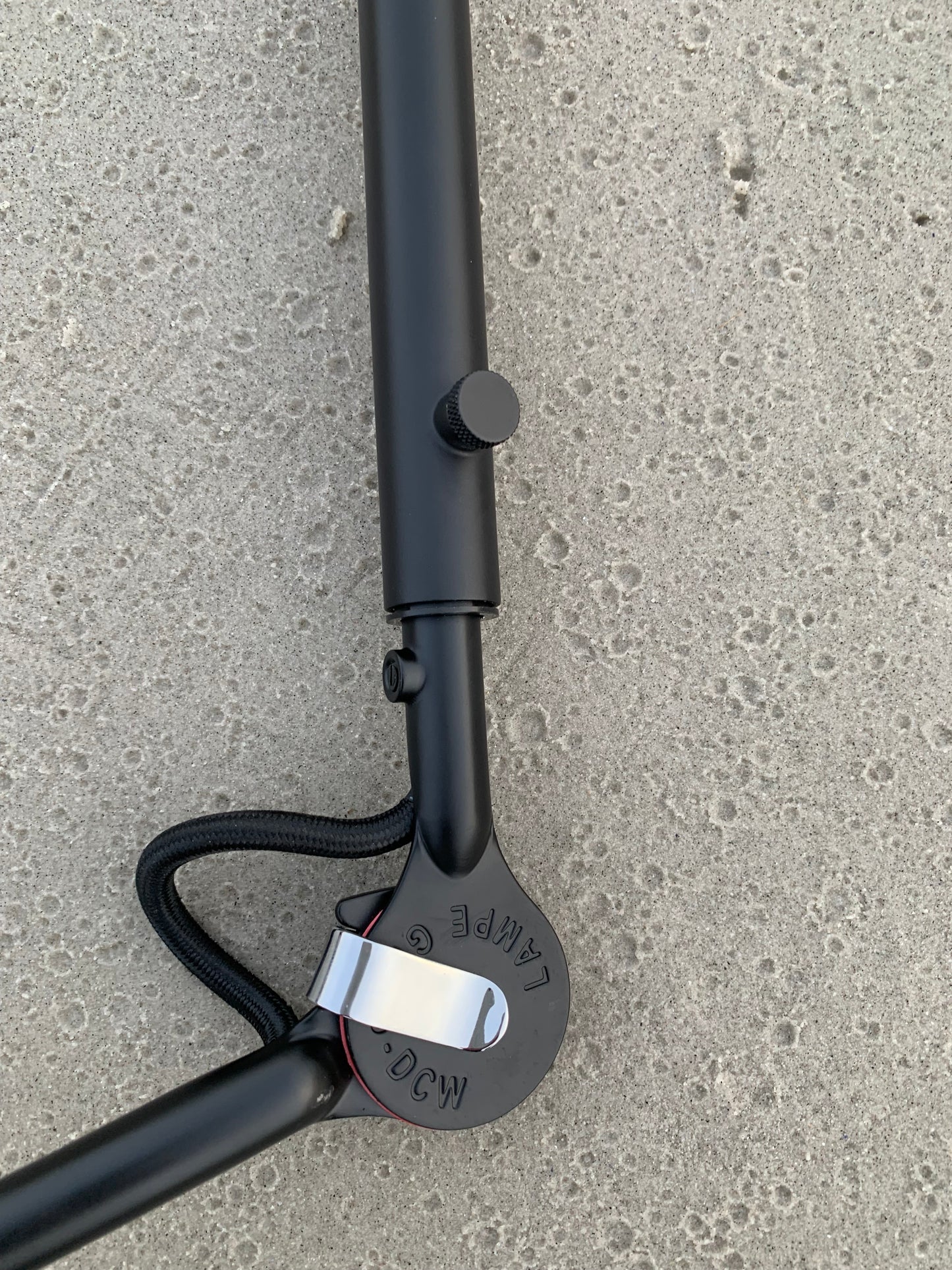 Lampe Gras N302 Doppellampe - Schwarz