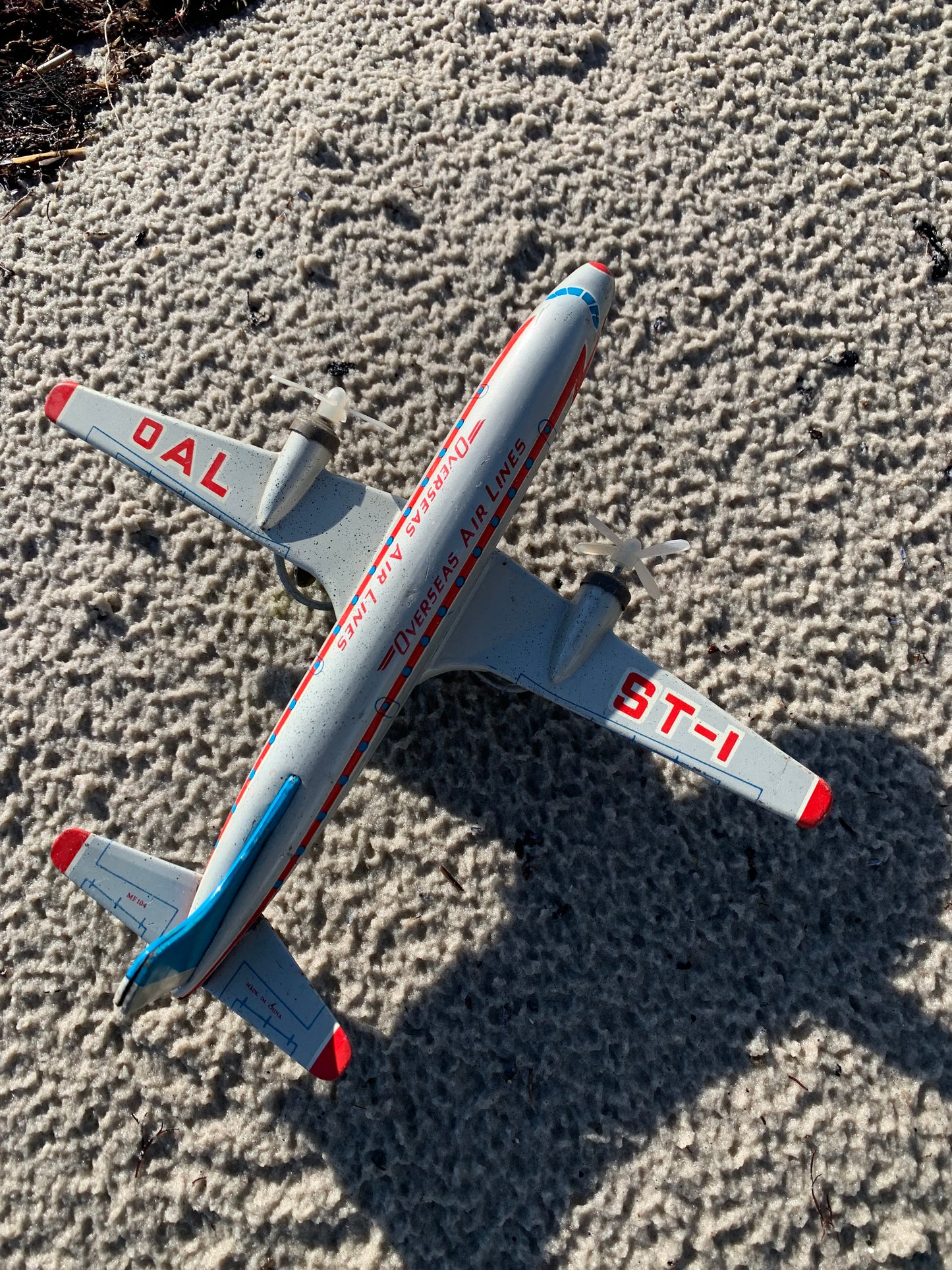 Modellflugzeug der Overseas Air Line
