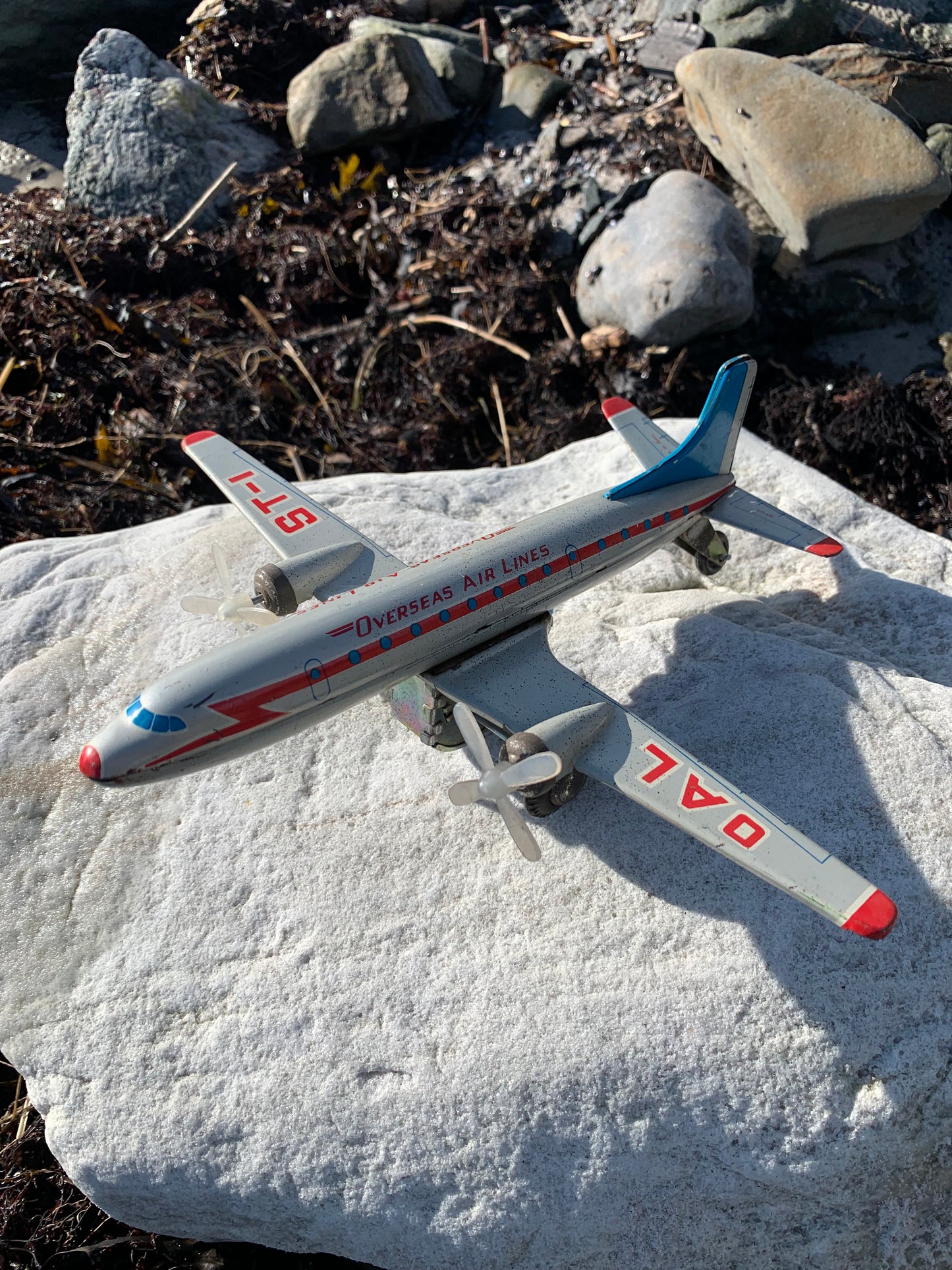 Modellflugzeug der Overseas Air Line