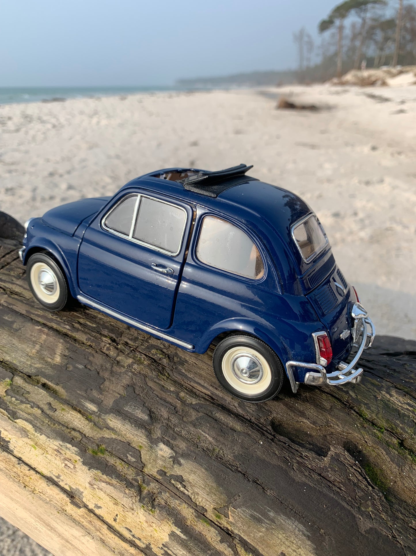 Fiat 500 – Blau