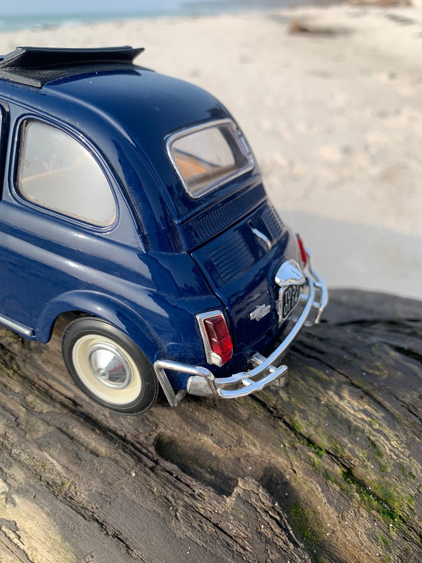 Fiat 500 – Blau