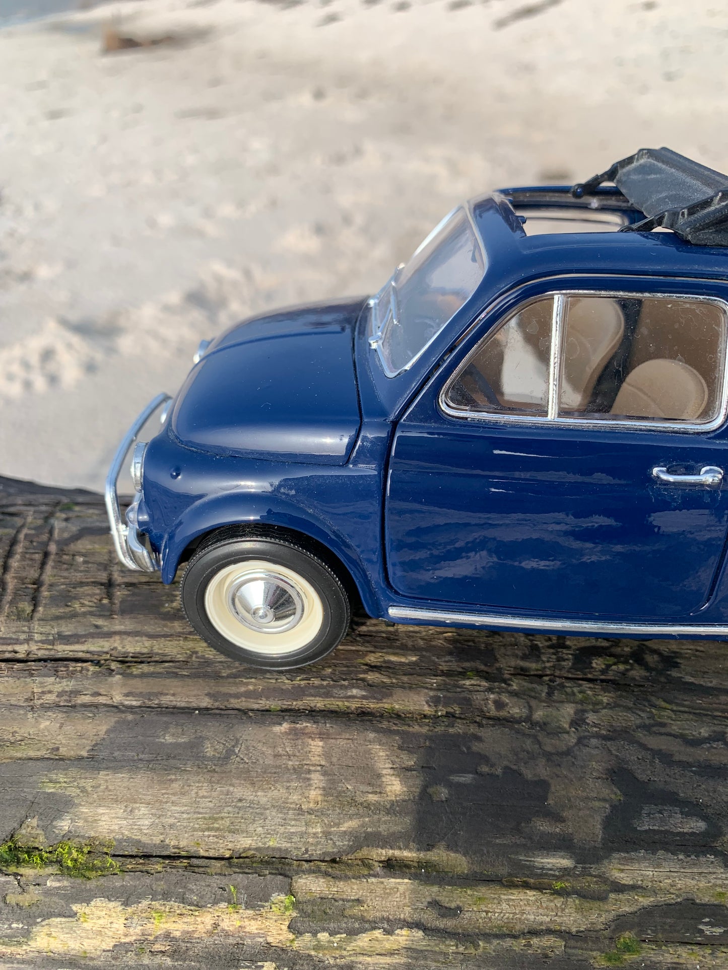 Fiat 500 – Blau